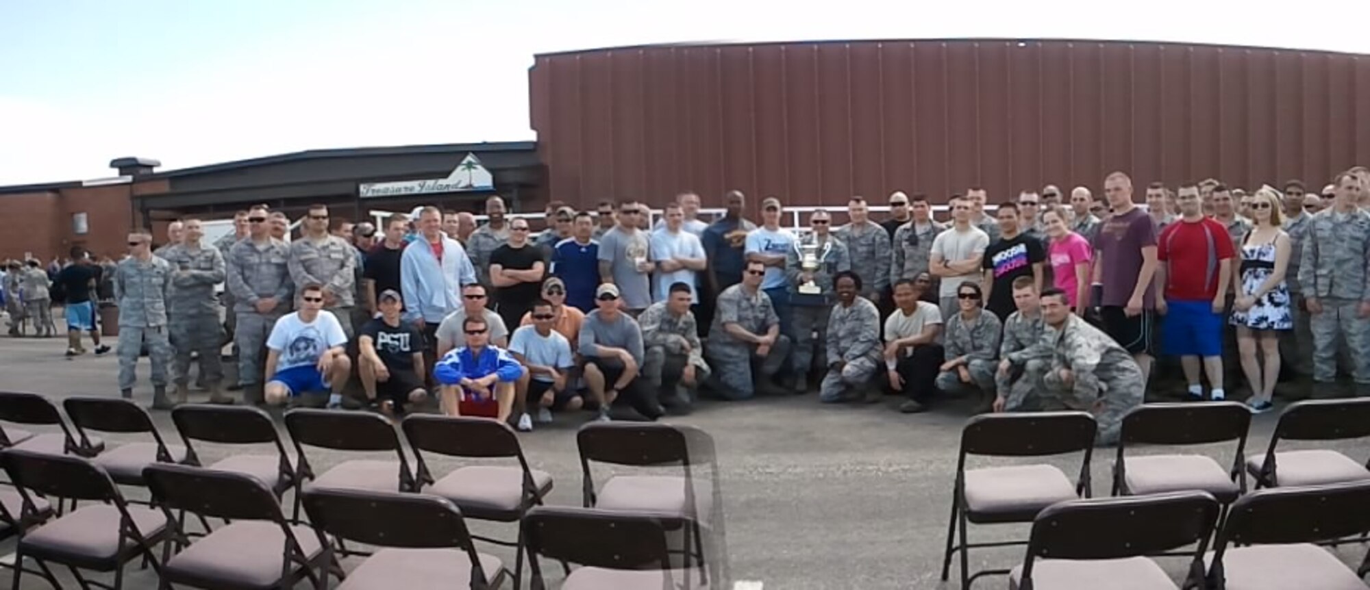 MINOT AIR FORCE BASE, N.D. – The 5th Civil Engineer Squadron won the first 5th Mission Support Group Commander’s Sports Challenge, here June 3. The 5th CES competed in various field day sports events, against fellow squadrons within the 5th MSG. Such event foster squadron teamwork and boost Airmen morale. (Courtesy photo)