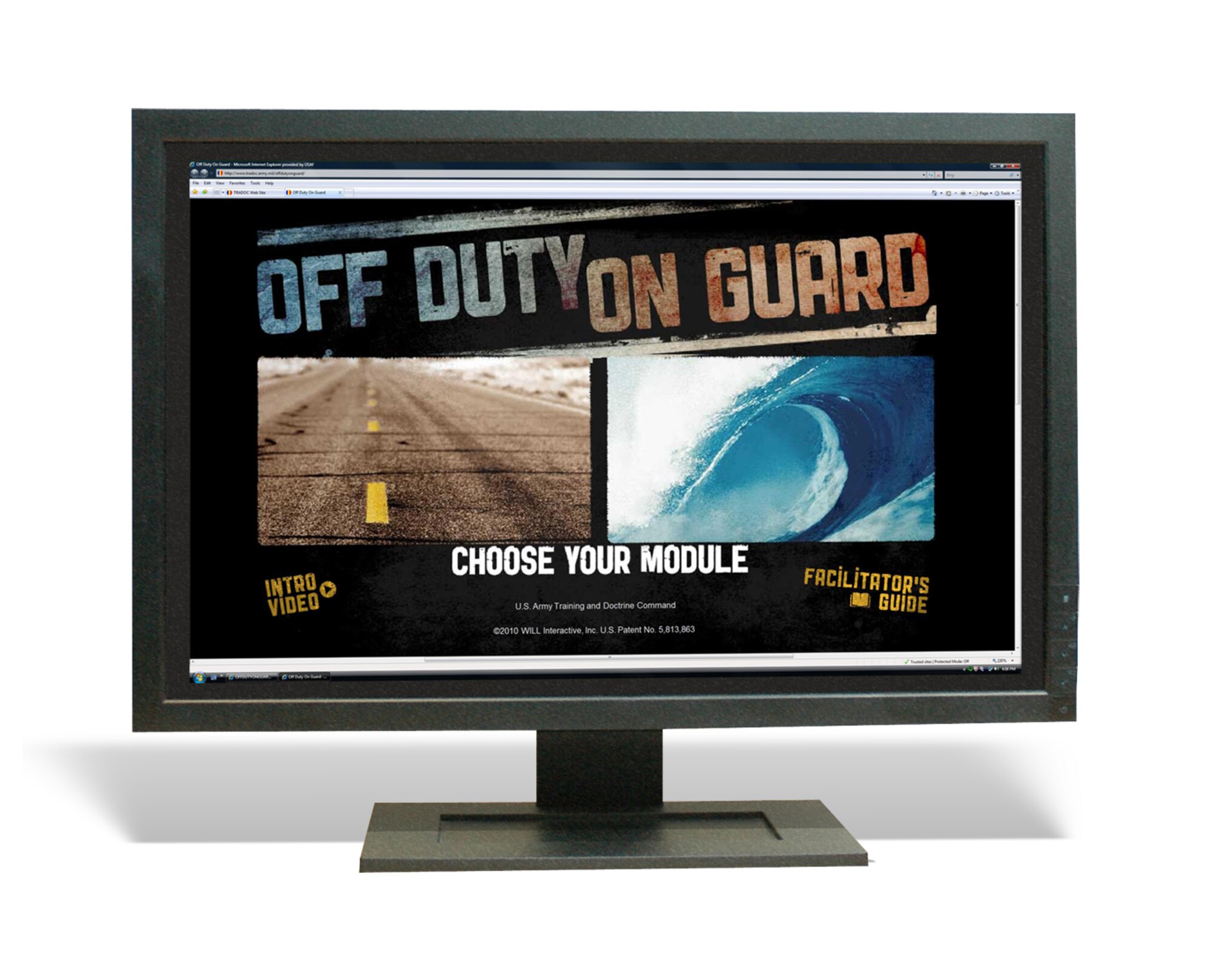 TEST YOUR SURVIVOR INSTINCTS - “Off Duty, On Guard” is available for summer safety at www.tradoc.army.mil/offdutyonguard/. (by David M. Stack)