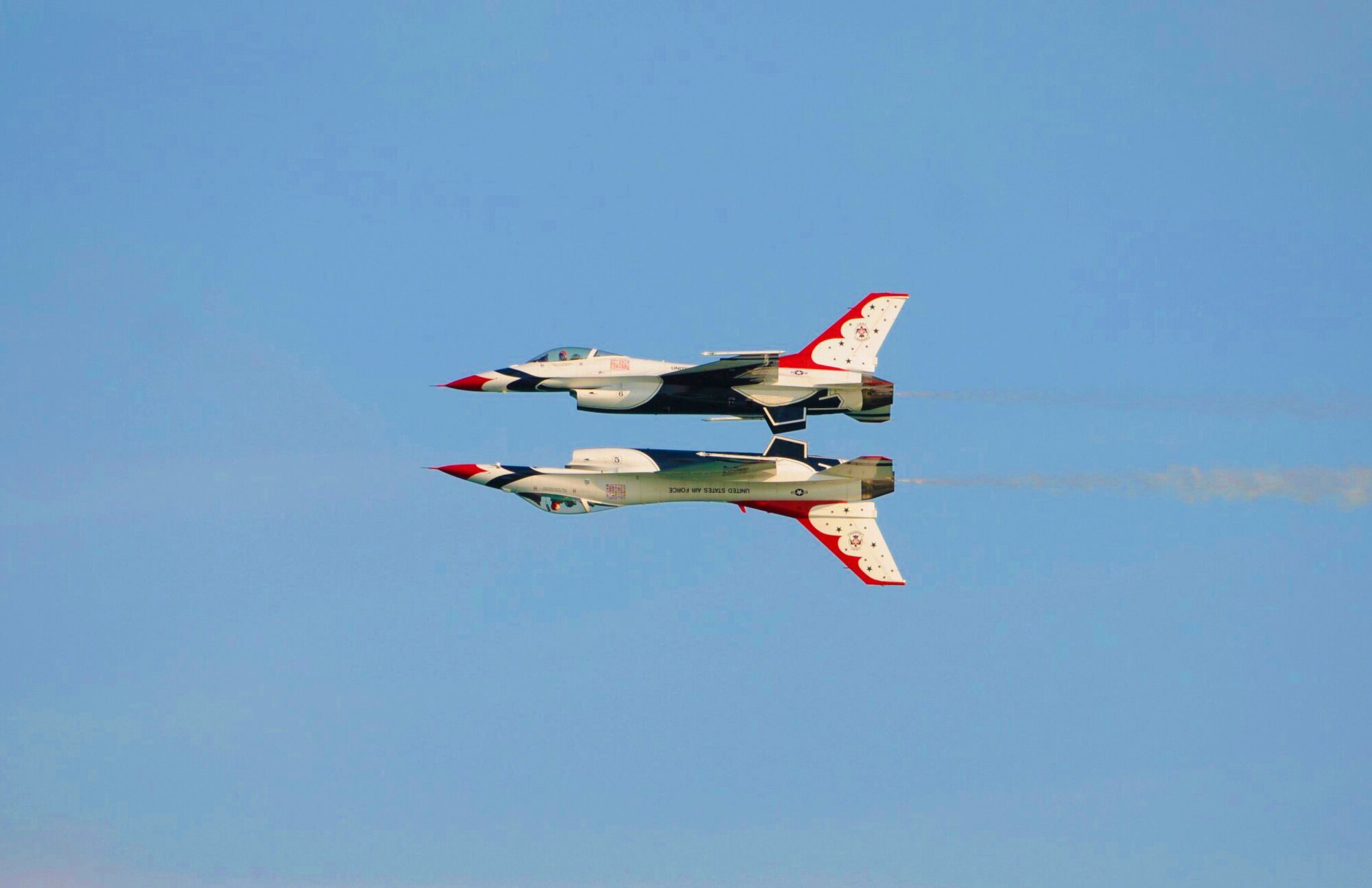 The U.S. Air Force Thunderbird Air Demonstration Squadron participate in the Italian Air Extreme 2011 Airshow in Jesolo, Italy on June 11. (U.S. Air Force photo/Staff Sgt. Justin Weaver)