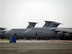 C-5 Galaxy aircraft are parked on the flightline at Dover Air Force Base, Del., on June 5, 2011. The C-5 is the Air Force's largest airlift airframe. (U.S. Air Force Photo/Master Sgt. Scott T. Sturkol)