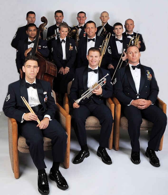 The Noteables Jazz Ensemble from the USAF Heartland of America Band