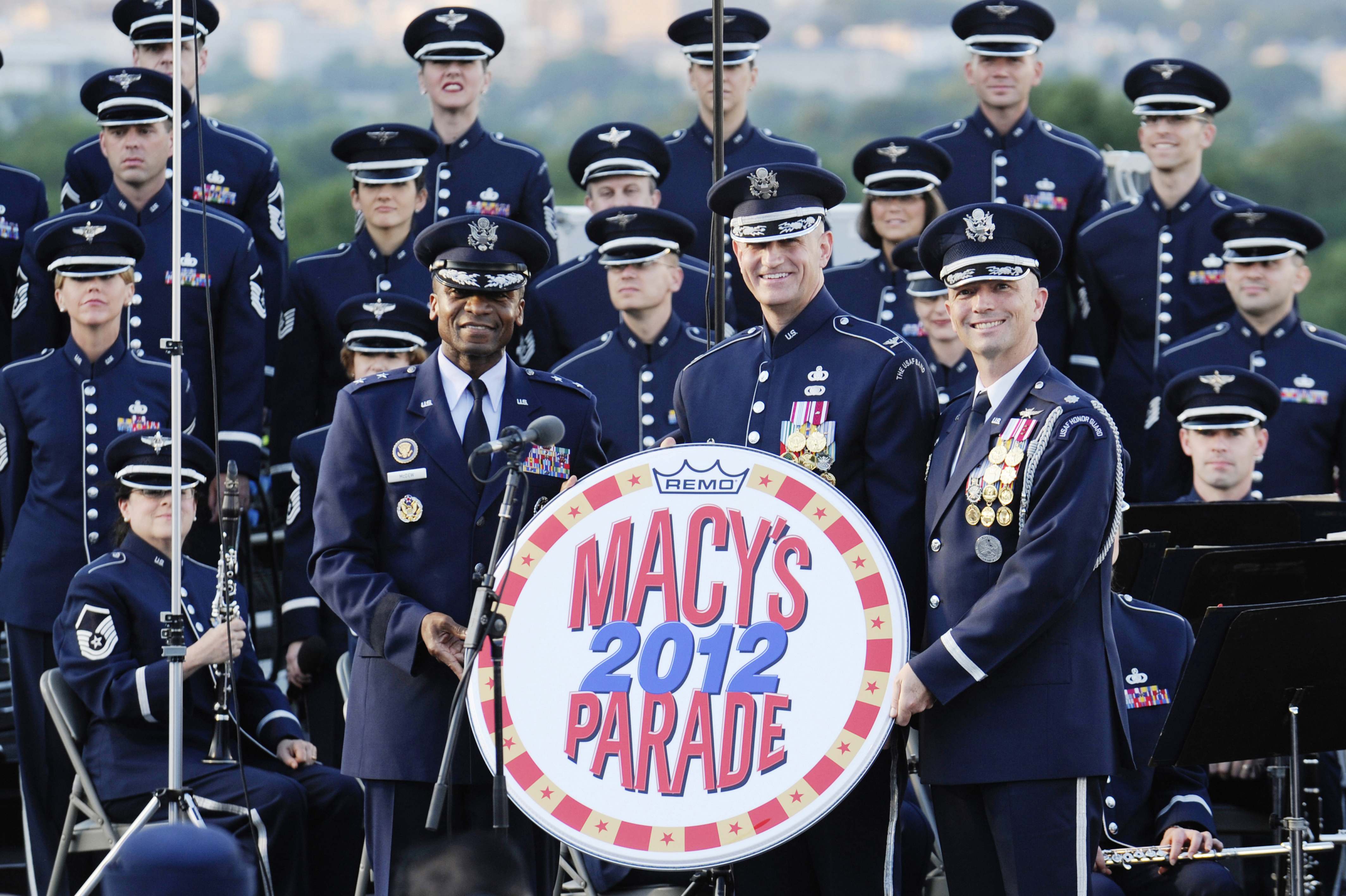 The USAF Band to March in 2012 Macy's 