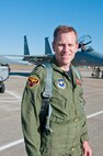Lt. Col. Wes "Pappy" French, 173rd Fighter Wing Chief of Safety, smiles after his 3,000 hour flight June 8, 2011 at Kingsley Field, Klamath Falls, Ore.  (U.S. Air Force Photo by Tech. Sgt Jennifer Shirar) RELEASED