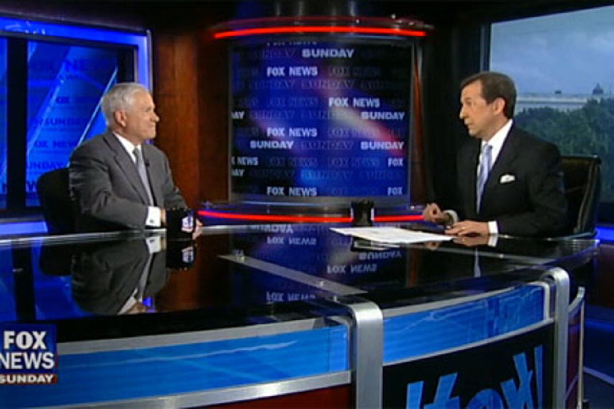 The U.S. strategy toward Libya is “absolutely right,” Defense Secretary Robert M. Gates said on "Fox News Sunday" June, 19, 2011. He also discussed Afghanistan, the fiscal future of the department and what he will miss about the job during one of his last interviews as secretary. (Defense Department screen grab)