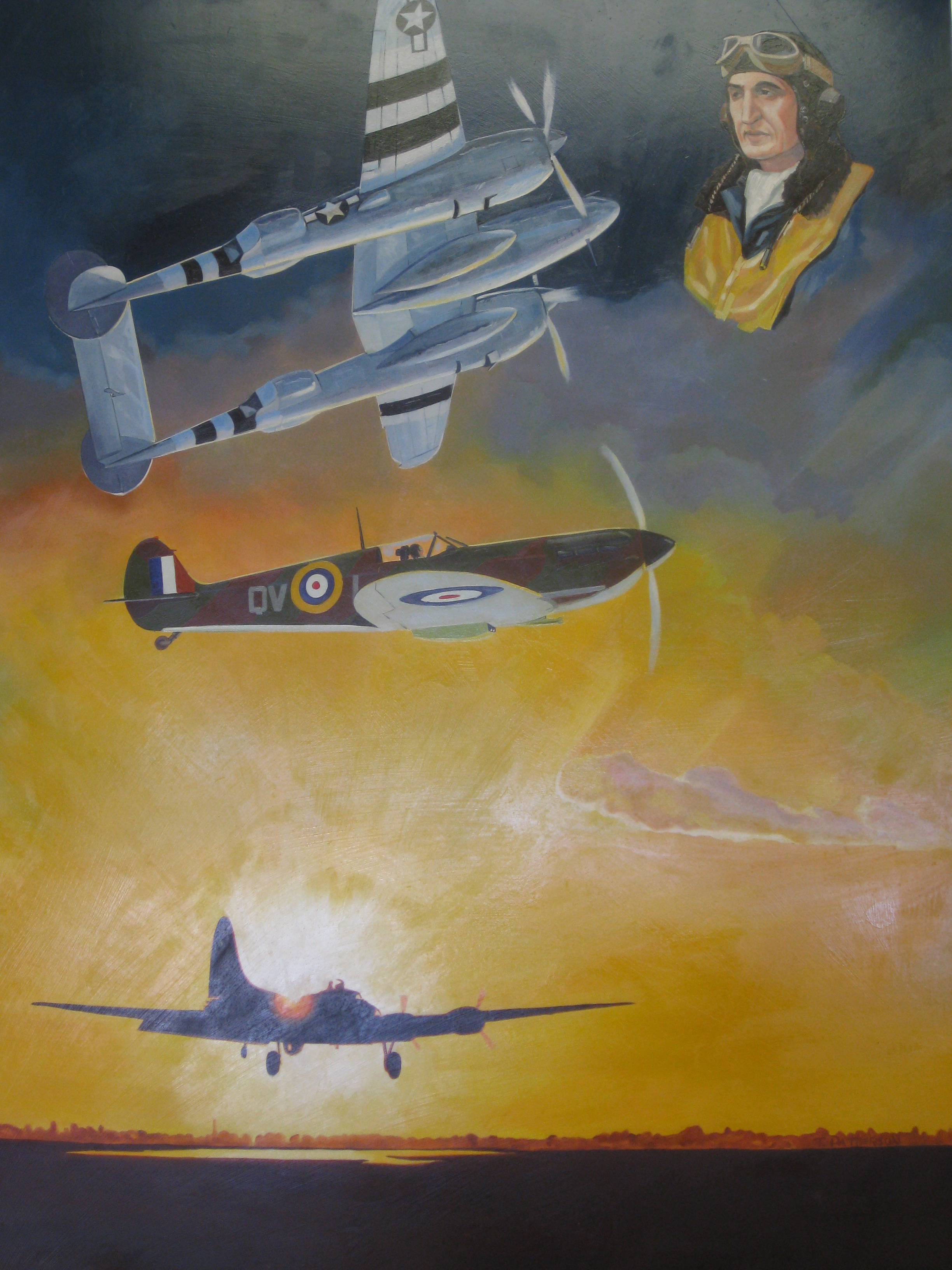 Abandoned Paintings Make Air Force History U S Air Force