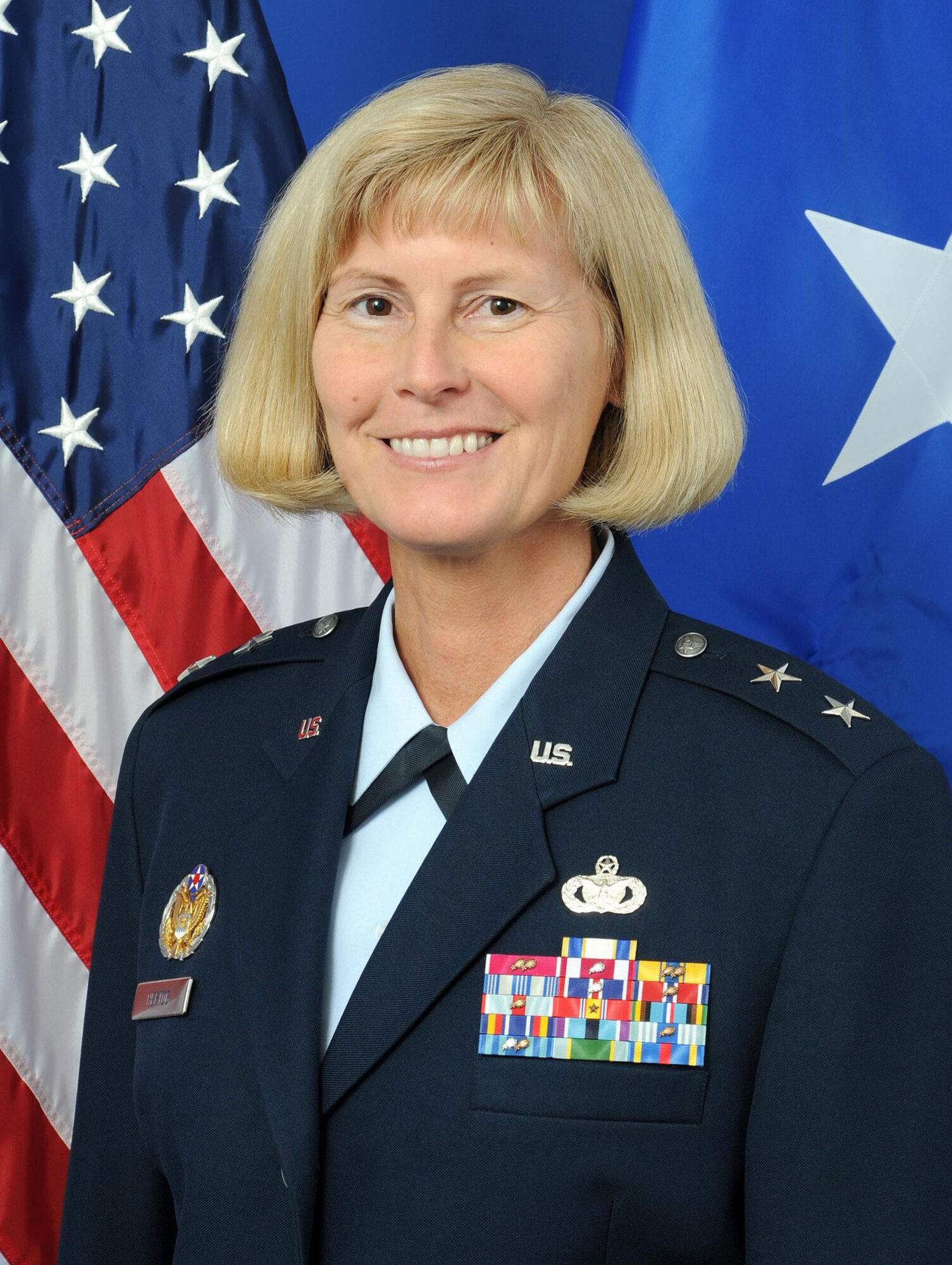 Maj. Gen. Mary Kay Hertog, 2nd Air Force commander.  (U.S. Air Force photo)