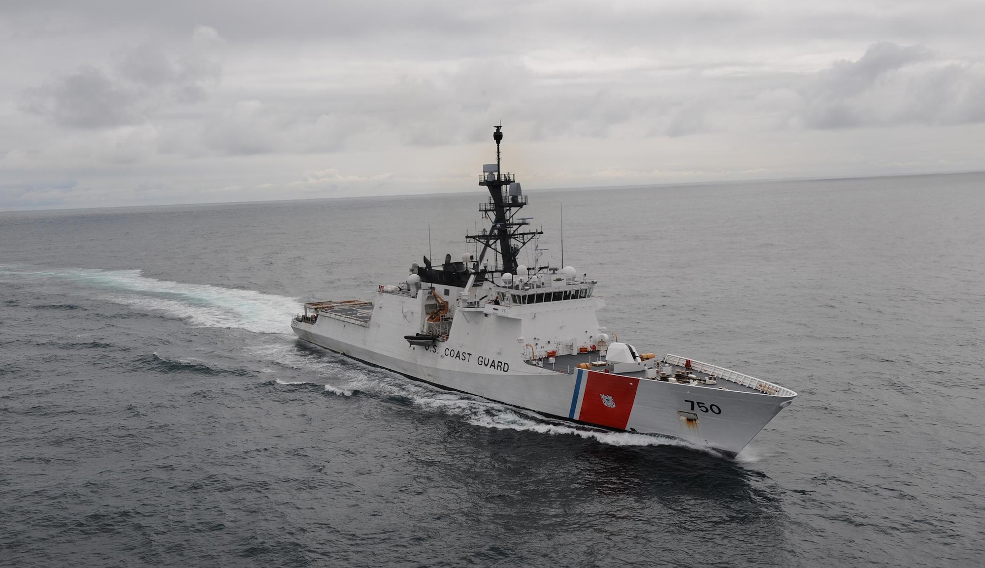 GULF OF ALASKA -- The Coast Guard Cutter Bertholf was one of six Navy and Coast Guard ships maneuvering in the Gulf of Alaska June 17, 2011, during Northern Edge 11. (Coast Guard photo/Petty Officer 3rd Class Charly Hengen)