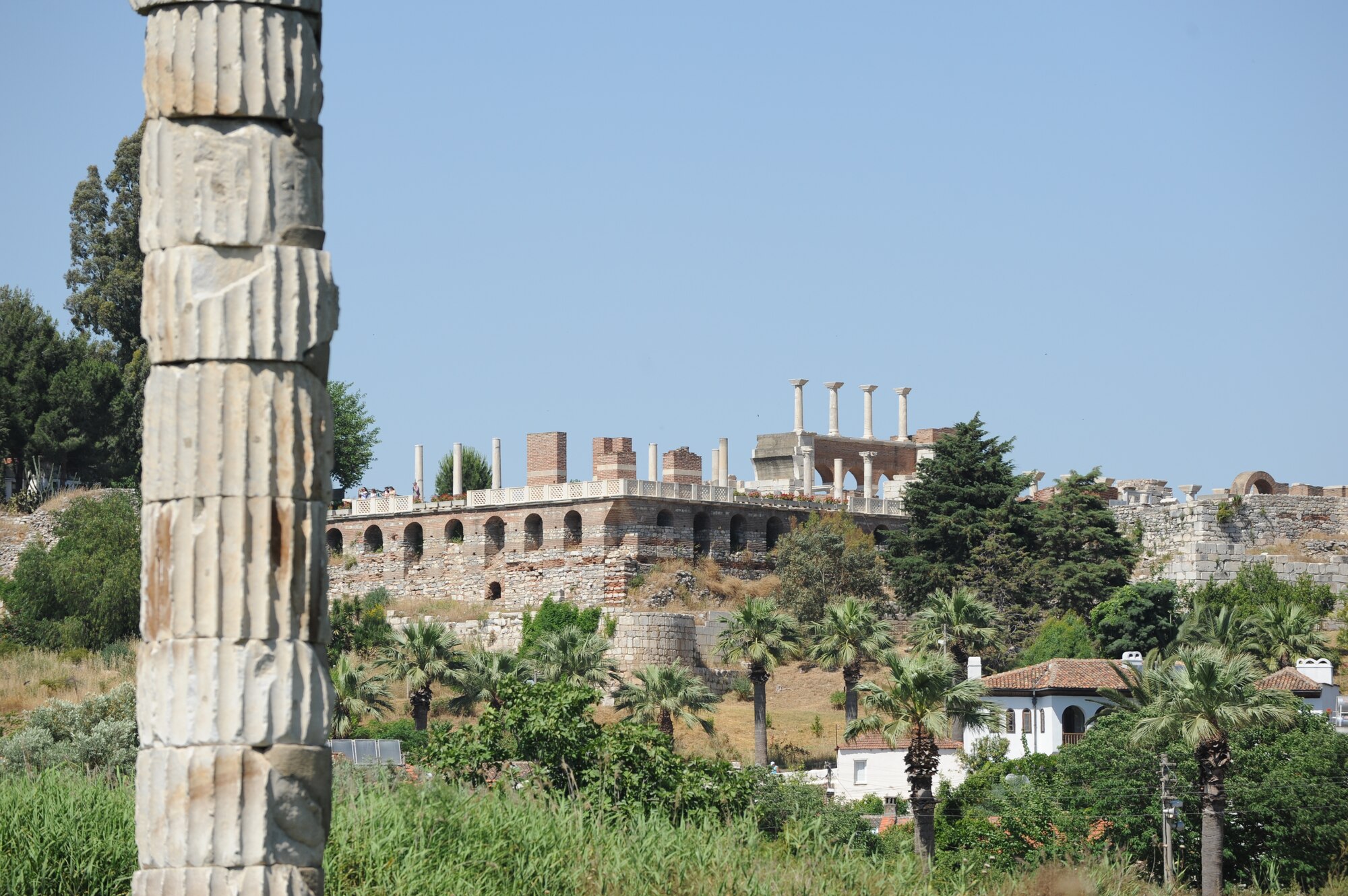 The Temple of Artemis, one of the Seven Wonders of the Ancient World, is located in Ephesus, Selcuk, Turkey. The temple is dedicated to the Mother Goddess of Anatolia and was used not only for worship and protection from evil, but also for storage. (U.S. Air Force photo by Tech. Sgt. Valda Wilson/Released)