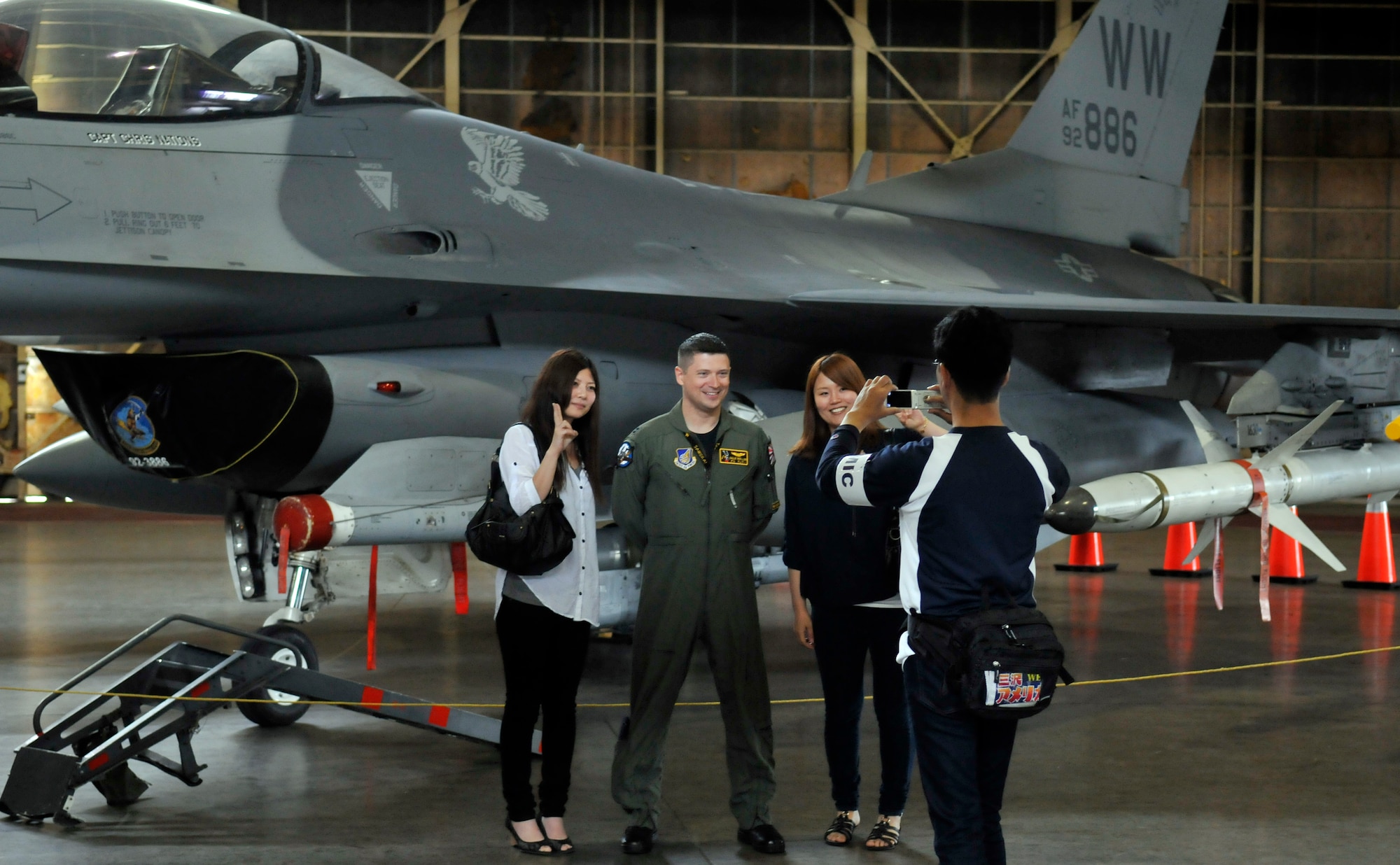 MISAWA AIR BASE, Japan -- Japanese and Americans from the local community spent the day together enjoying food, music, games and a variety of cultural events during the 23rd Annual American Day Festival, June 26, 2011. More than 80,000 people attended the Sunday celebration to support and strengthen U.S.- Japan relations. (U.S. Air Force photo/Tech. Sgt. Phillip Butterfield)

