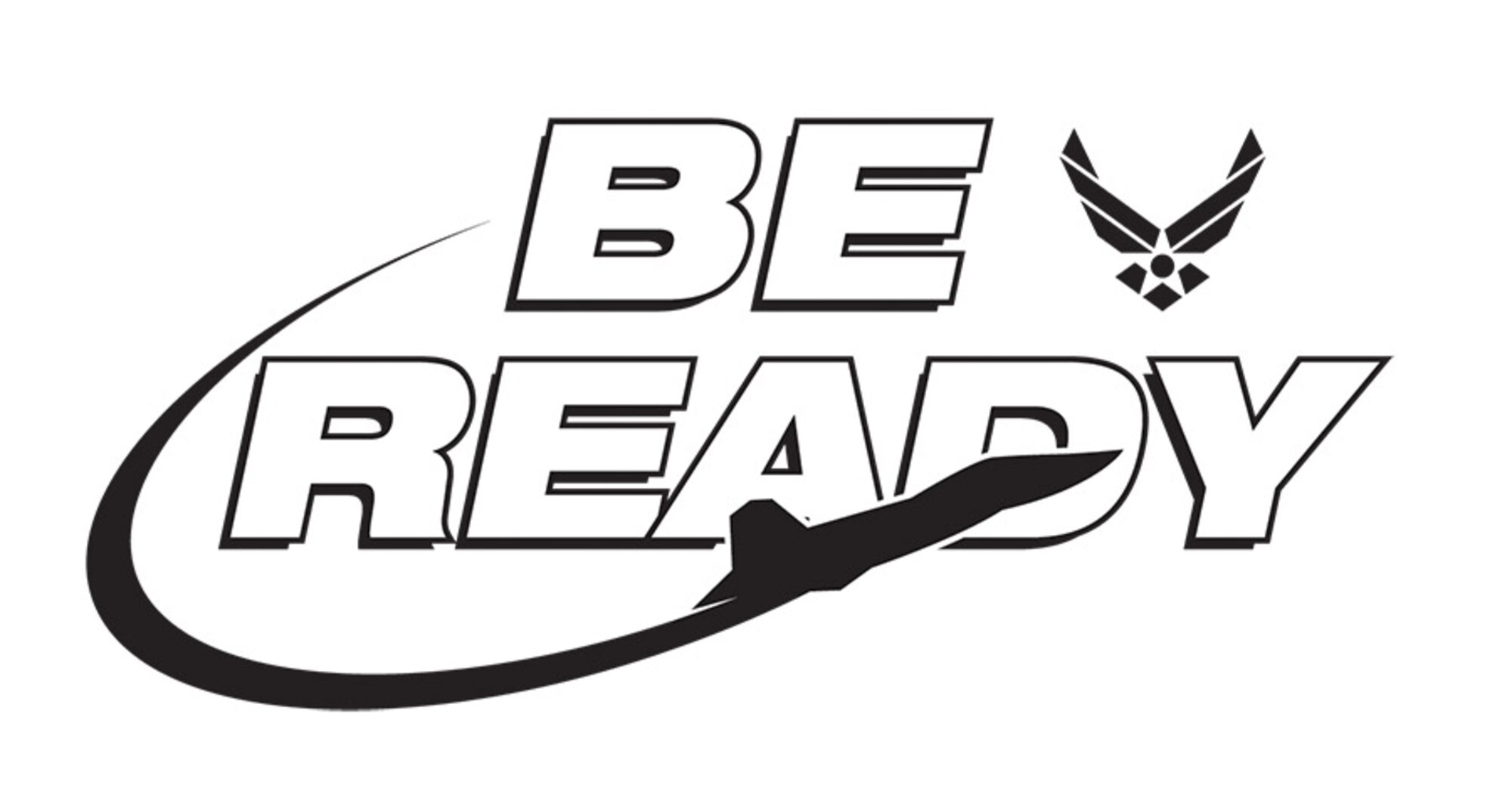 BeReady logo with white background.