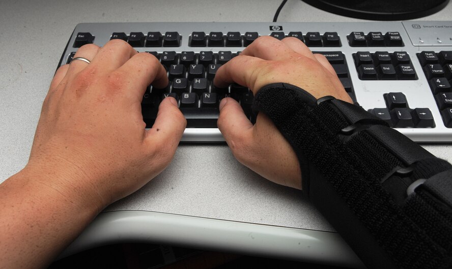 Moody is one of three Air Force bases currently testing the Medical Evaluation Board-Information Technology Initiative. The new method is a web-based program developed to decrease the time it takes for Service members to get their disability benefits. (U.S. Air Force photo by Airman 1st Class Paul Francis/Released) 