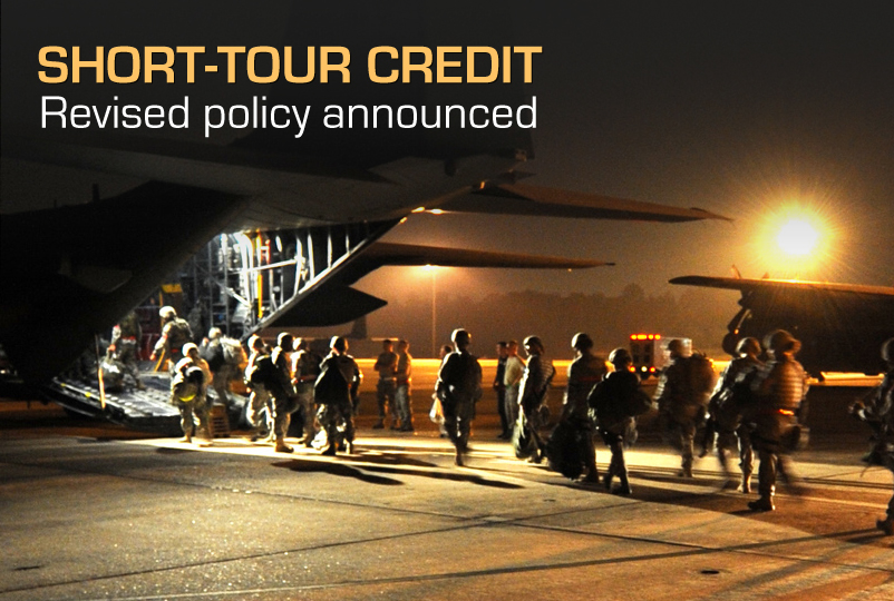 Air Force normalizes shorttour credit policy > Air Force > Article Display
