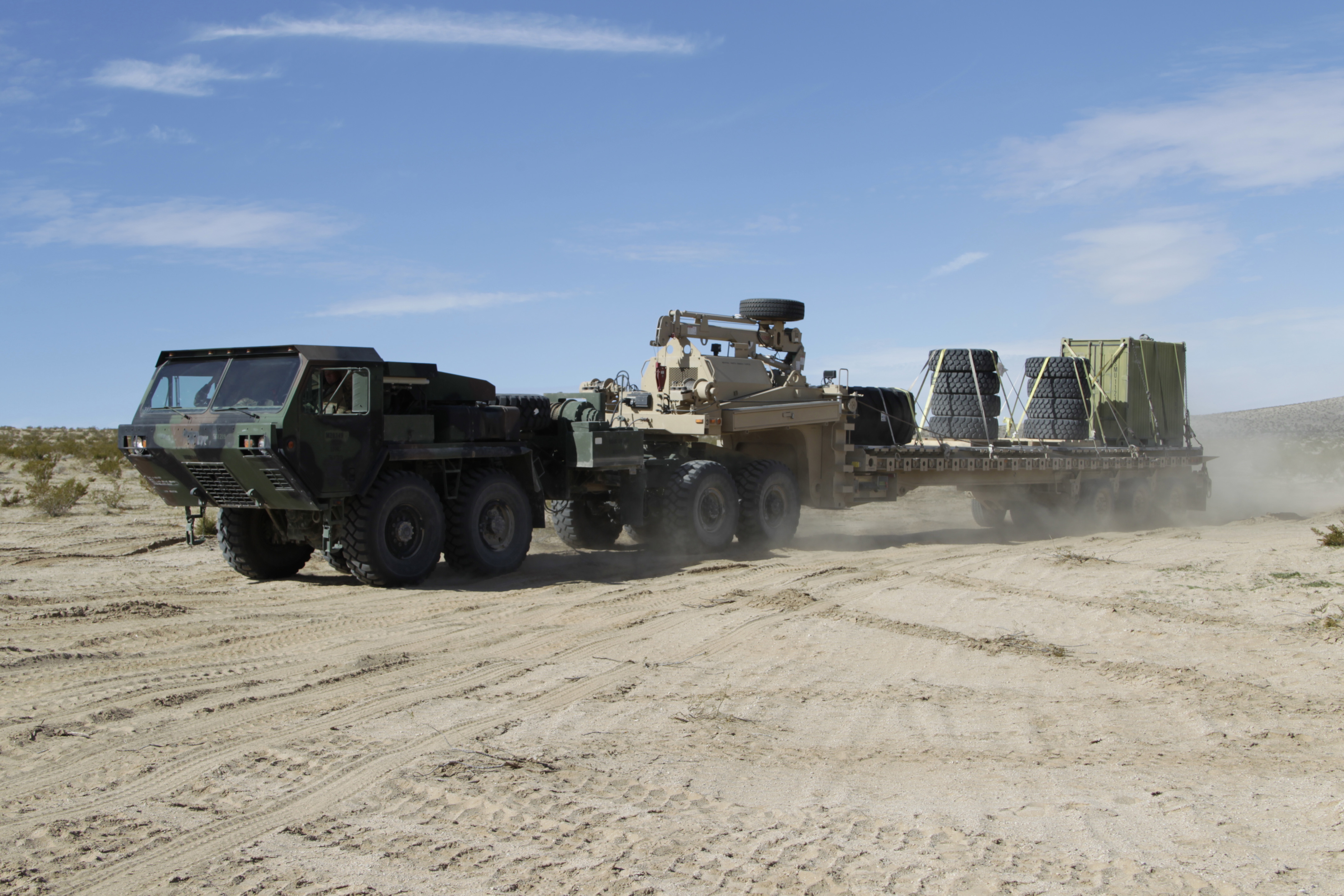 Combat Center demos new trailer > Marine Corps Air Ground Combat Center