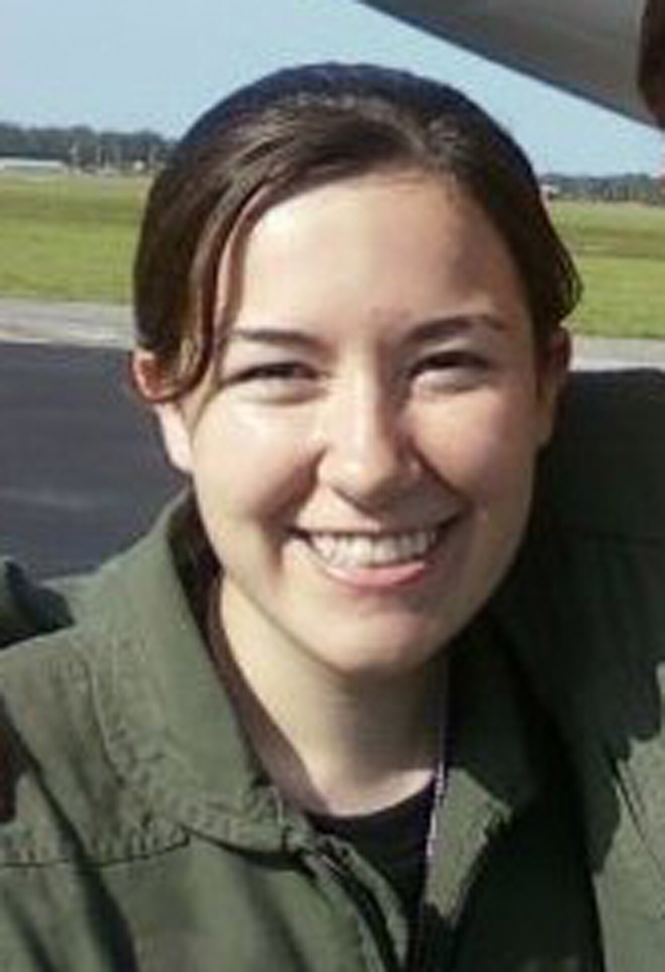 WRIGHT-PATTERSON AIR FORCE BASE, Ohio - Senior Airman Erika Algeo, an aeromedical evacuation technician assigned to the 445th Aeromedical Evacuation Squadron, is the wing's Airman of the quarter, first quarter. 