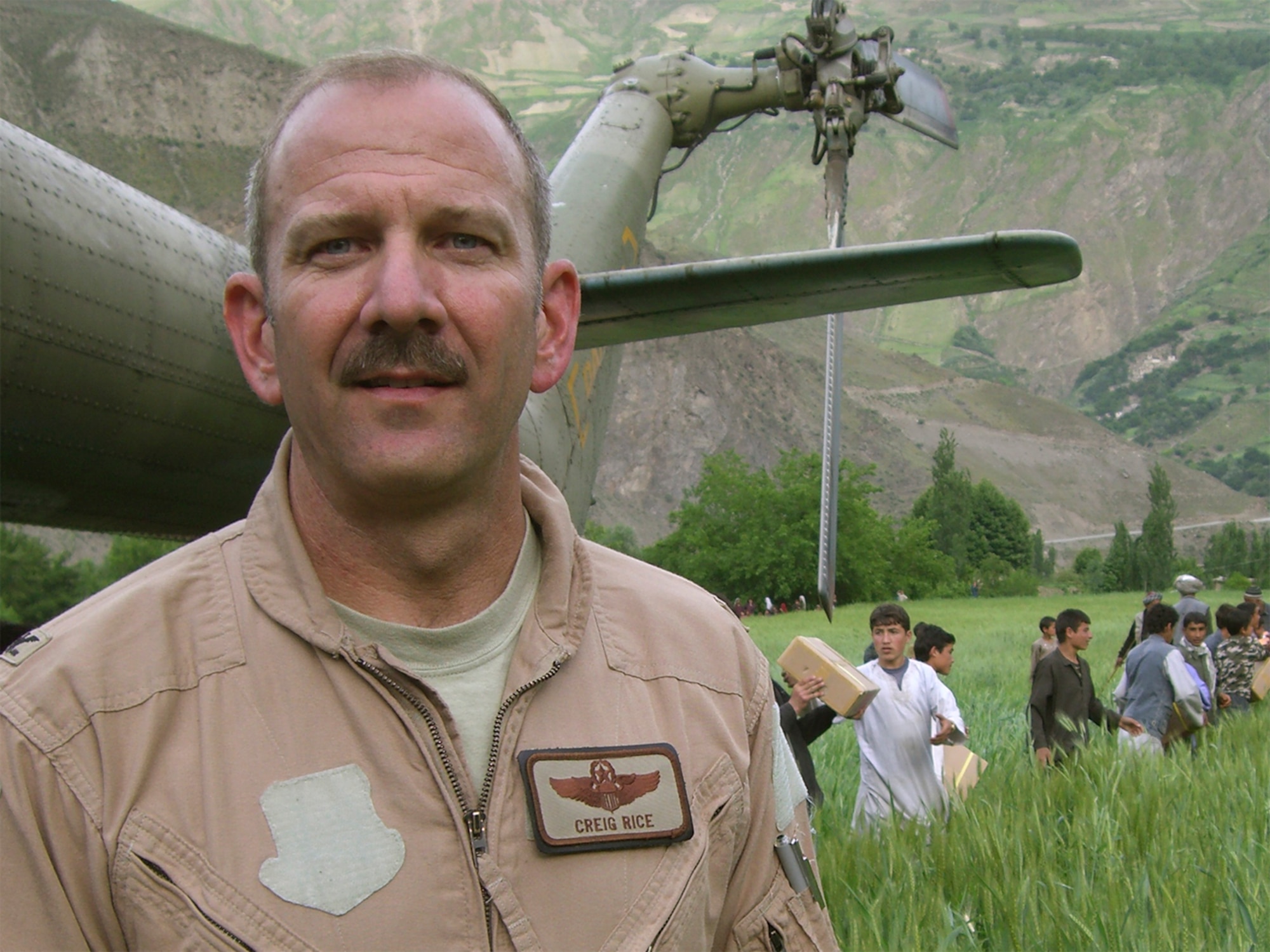 COL. CREIG A. RICE - Assigned as Air Advisor in Afghanistan (Air Force Photo)