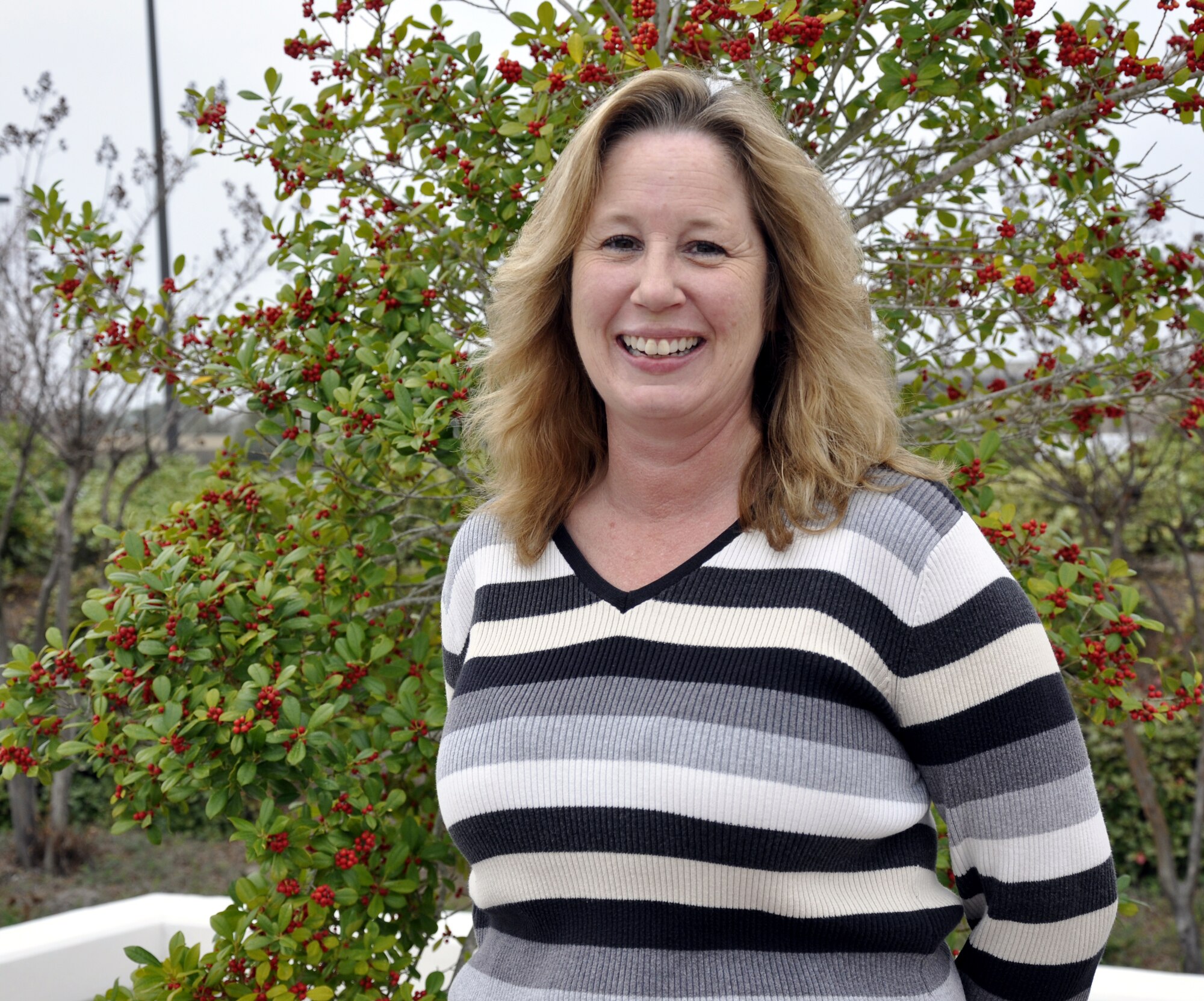 Cynthia Turzak, 23rd Air Force Commander's Support Staff chief, was selected for this week's Tip of the Spear spotlight at Hurlburt Field, Fla., Feb. 28, 2011. (U.S. Air Force photo by Senior Airman Joe McFadden / RELEASED)