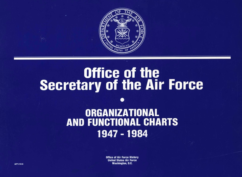 Organizational and Functional Charts, 1947-1984