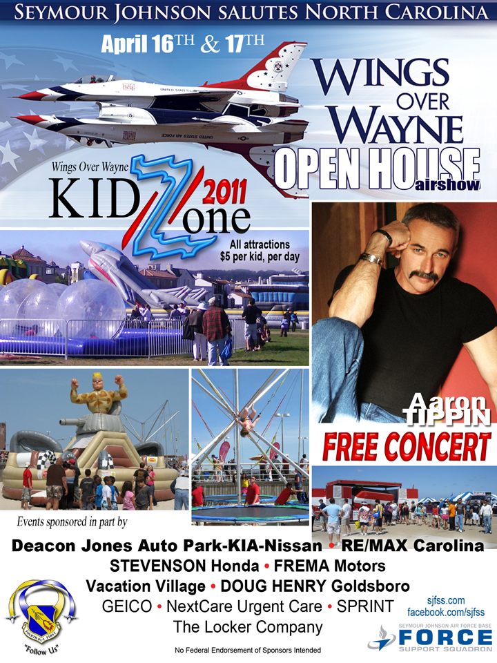 SJAFB announces two more bands to perform during Wings Over Wayne