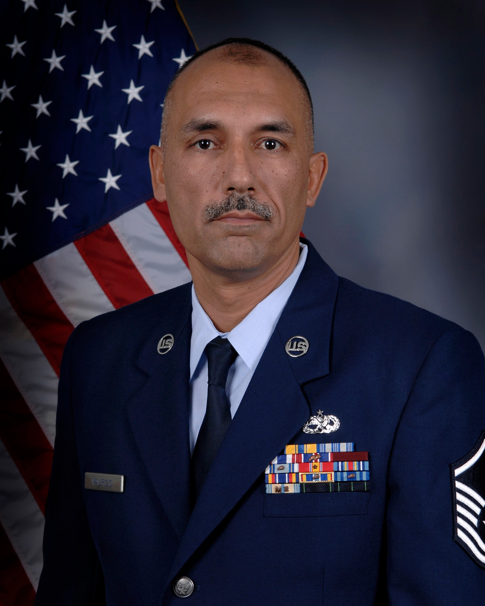 MacDill Air Force Base, Fla. -- Master Sgt. Raymond Mauricio, a powered support systems craftsmen with the 927 Maintenance Squadron, a unit with the 927th Air Refueling Wing here, was recognized as the Staff Non-Comissioned Officer Of The Year during a ceremony Feb. 13. (Official U.S. Air Force photo by Staff Sgt. Shawn Rhodes)