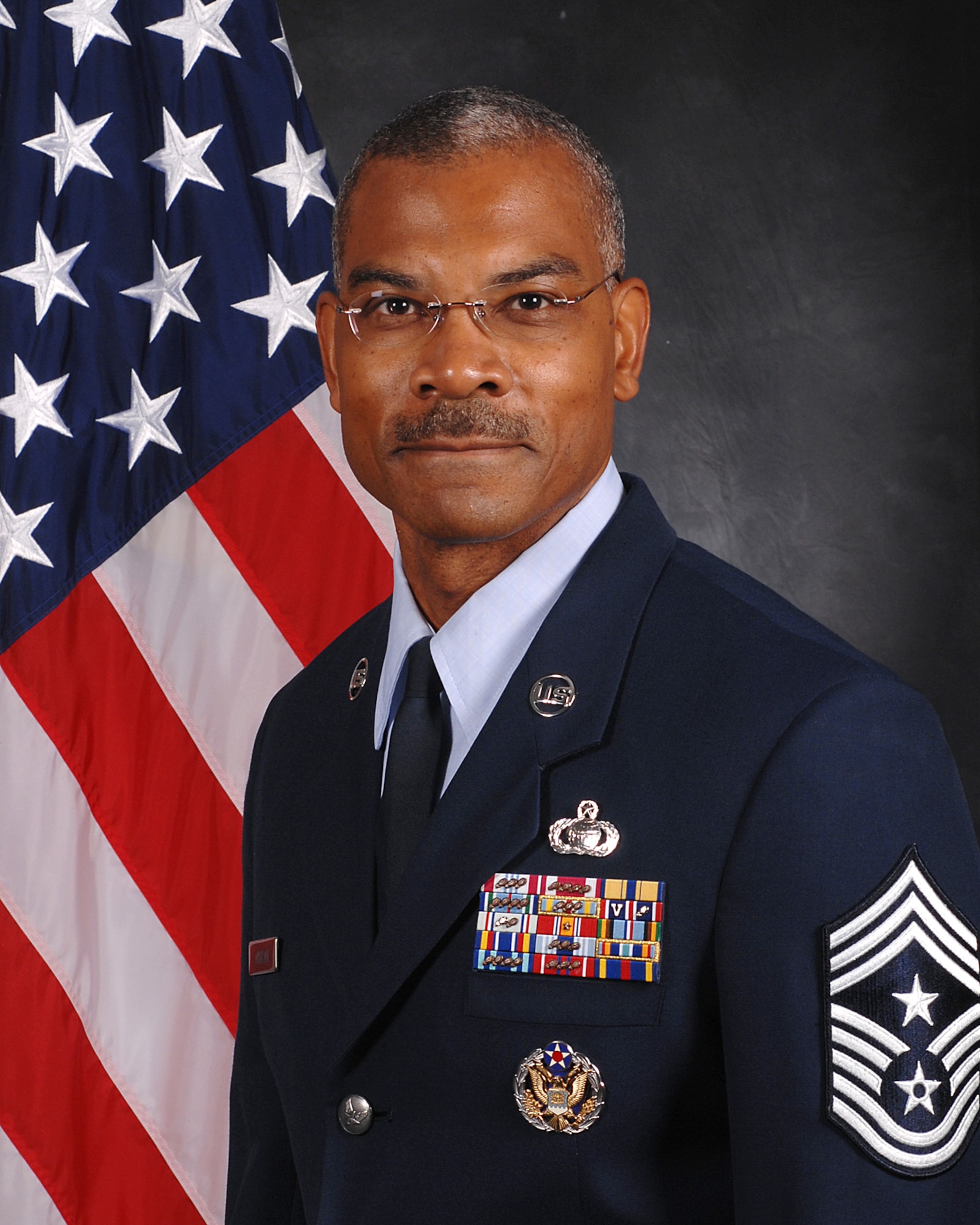 Chief Master Sgt. Jack Johnson, AFGSC Command Chief