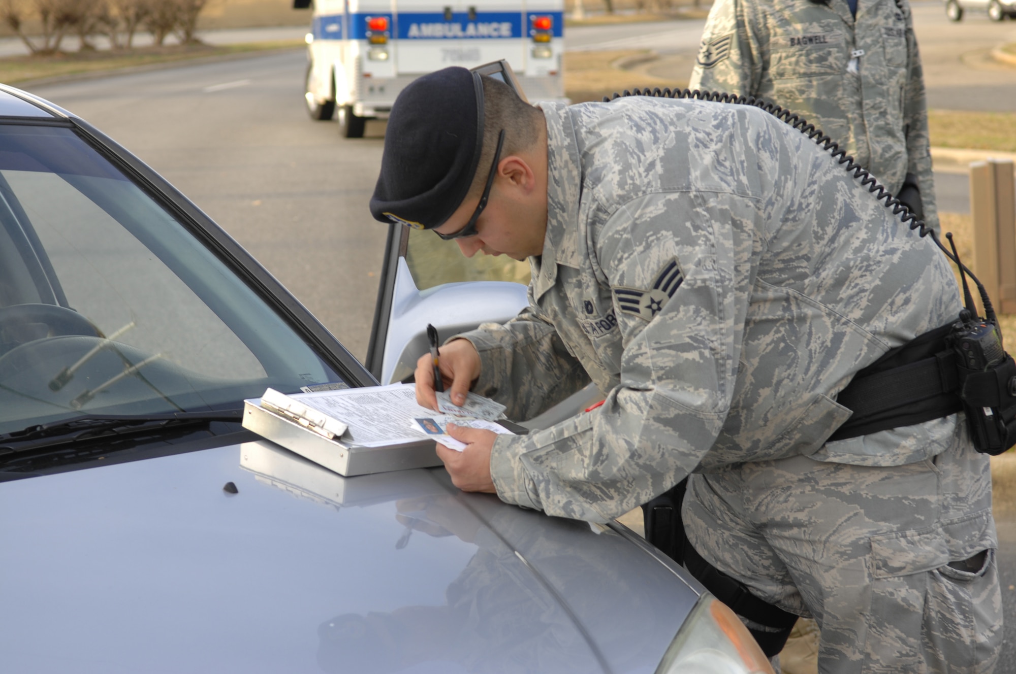 New on-base traffic citations could mean monetary fines. U. S. Air Force photo by Ray Crayton Jr.