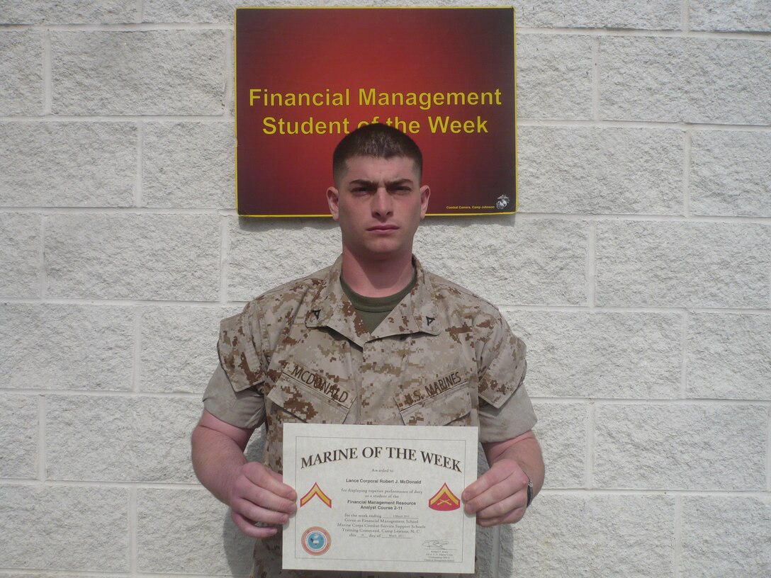 FMRAC 2-11 Student Of The Week