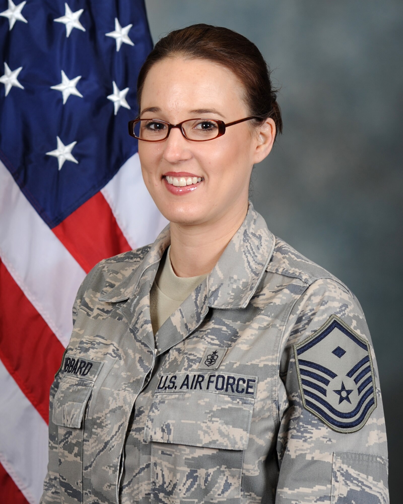 Master Sgt. Melissa Hubbard, first sergeant, 307th Civil Engineer Squadron, 307th Bomb Wing, Barksdale Air Force Base, La. (U.S. Air Force photo/Tech. Sgt. Jeff Walston)