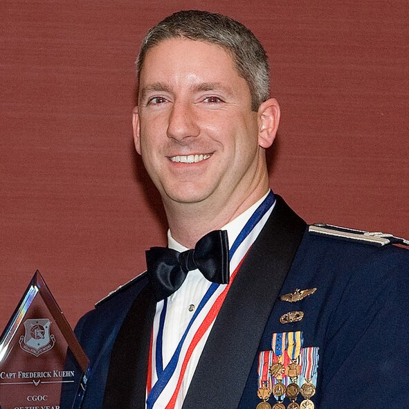 Company Grade Officer of the Year
Capt. Frederick Kuehn
(U.S. Air Force photo/John Sidoriak)