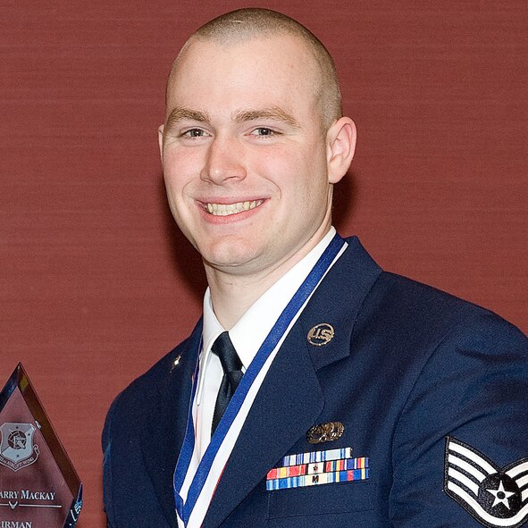 Airman of the Year
Staff Sgt. Harry Mackay
(U.S. Air Force photo/John Sidoriak)
