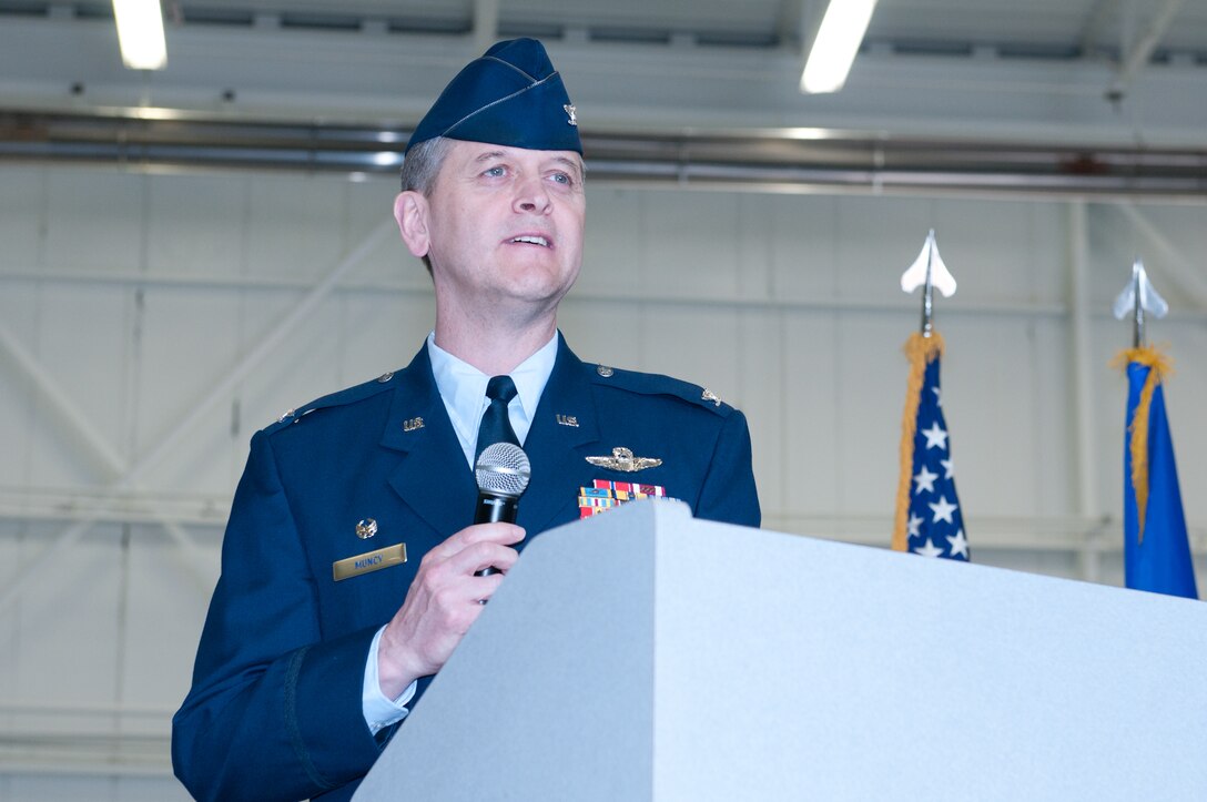 JOINT BASE ANDREWS, Md. -- 459th Air Refueling Wing Col. Russell A. Muncy change of command and Col. James M. Allman retirement cermony, Mar. 5, 2011. (U.S. Air Force photo/Staff Sgt. Sophia Piellusch)