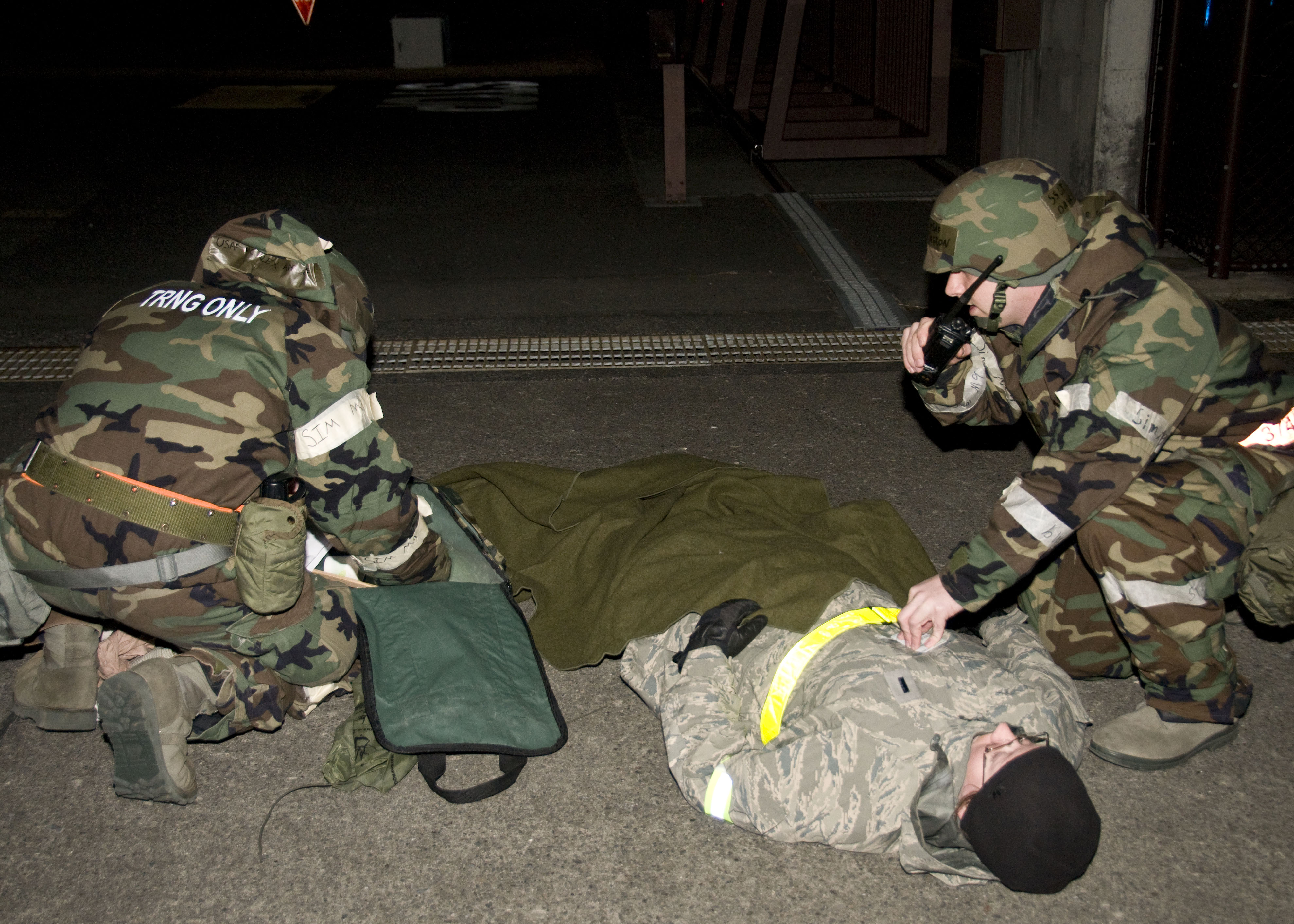 Lifesaving skills put to the test