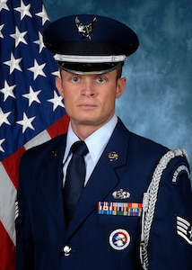 Staff Sgt. Nathon Andrews, Maintenance Training Flight Airframe Power Plant General instructor from the 437th Maintenance Operations Squadron