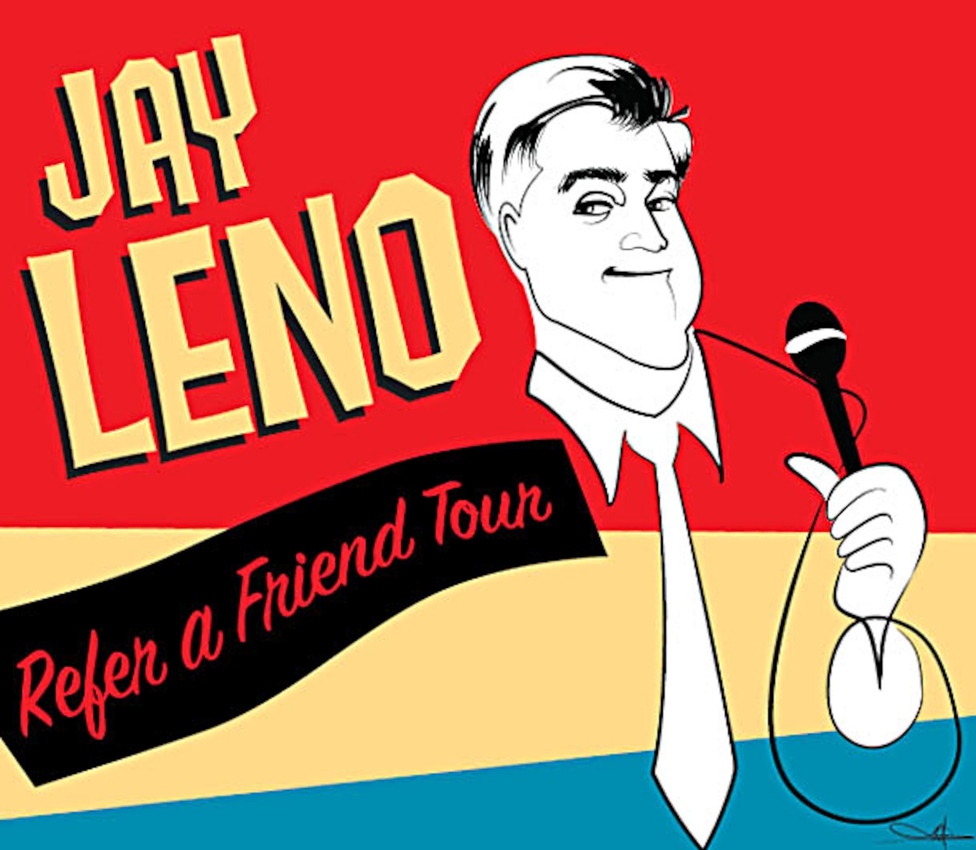 Jay Leno will perform at McChord Field, Wash., May 7, at 7:30 p.m., in Hangar 4.