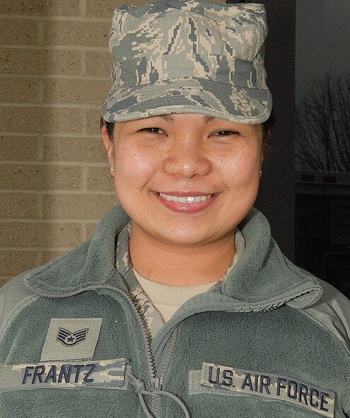 “Mother Teresa inspires me because she has such a generous heart and passion to serve. Like her, I try to be a blessing to others.”
– Staff Sgt. Joan Frantz, 436th Communications Squadron interim  noncommissioned officer in charge of the official mail center.

