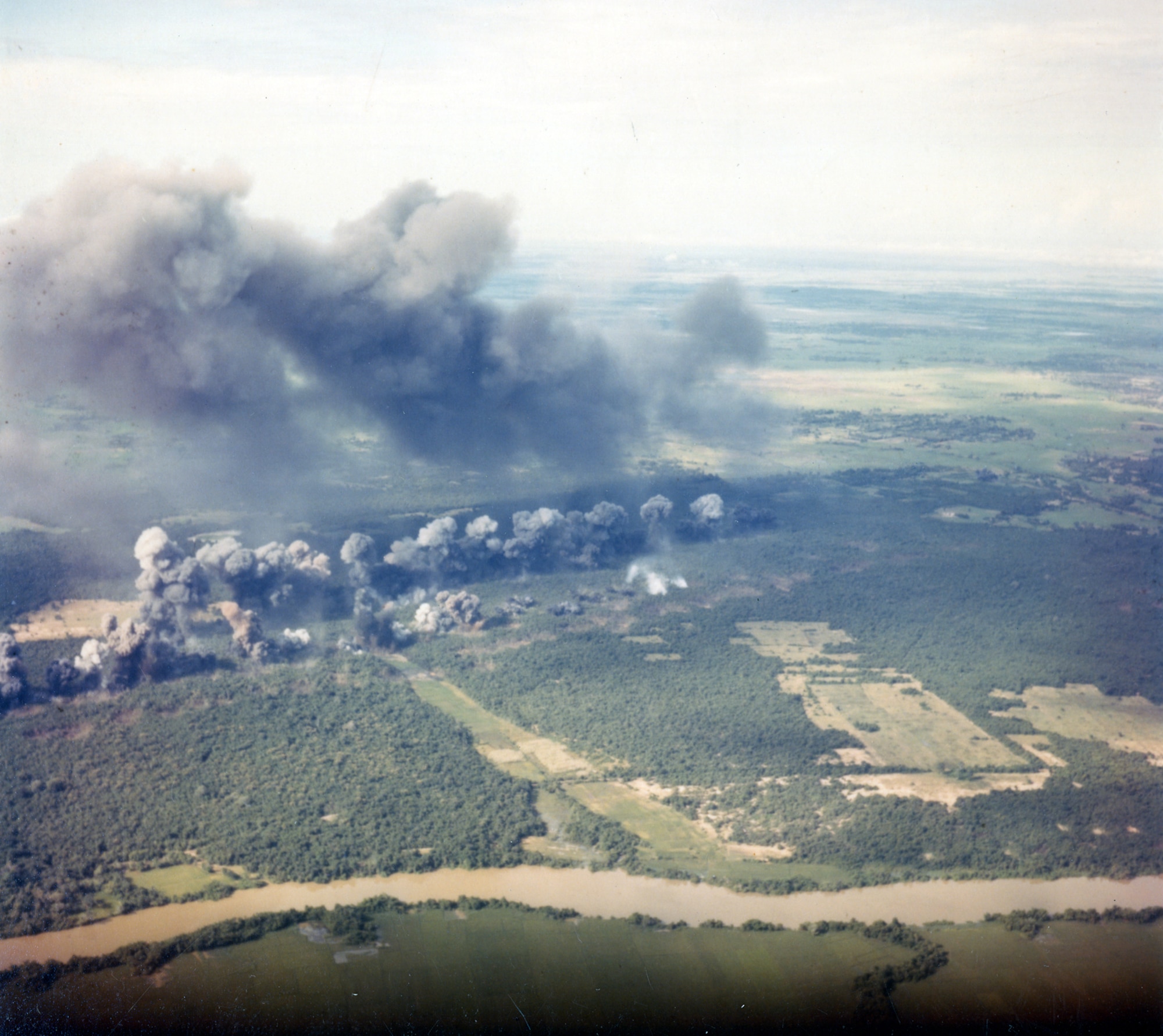 B-52 attacks caused tremendous and terrifying destruction. (U.S. Air Force photo).