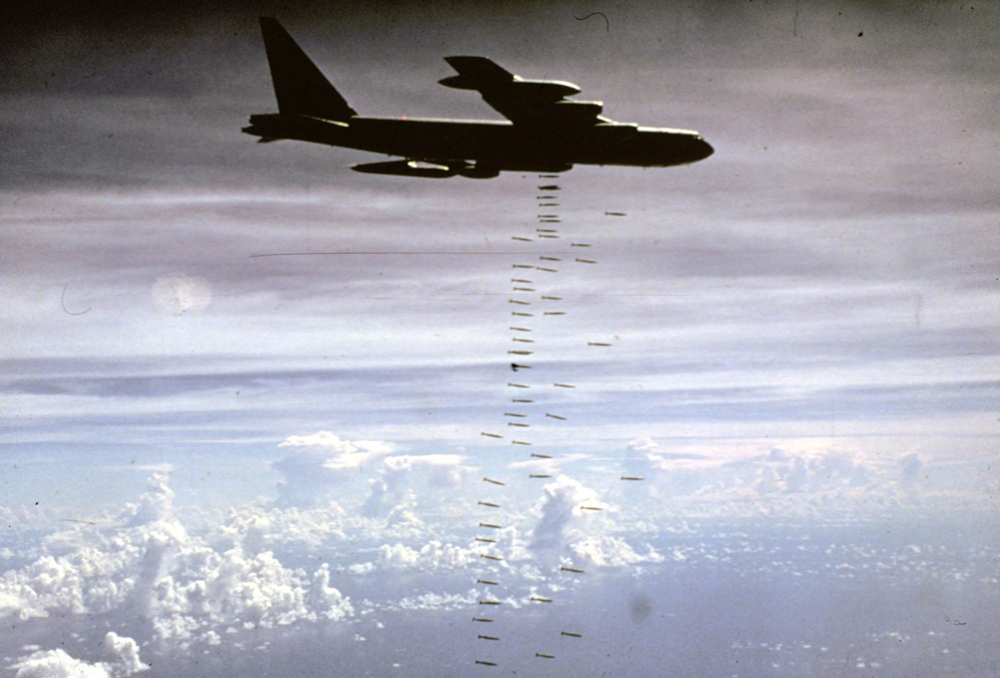 B 52 Carpet Bombing