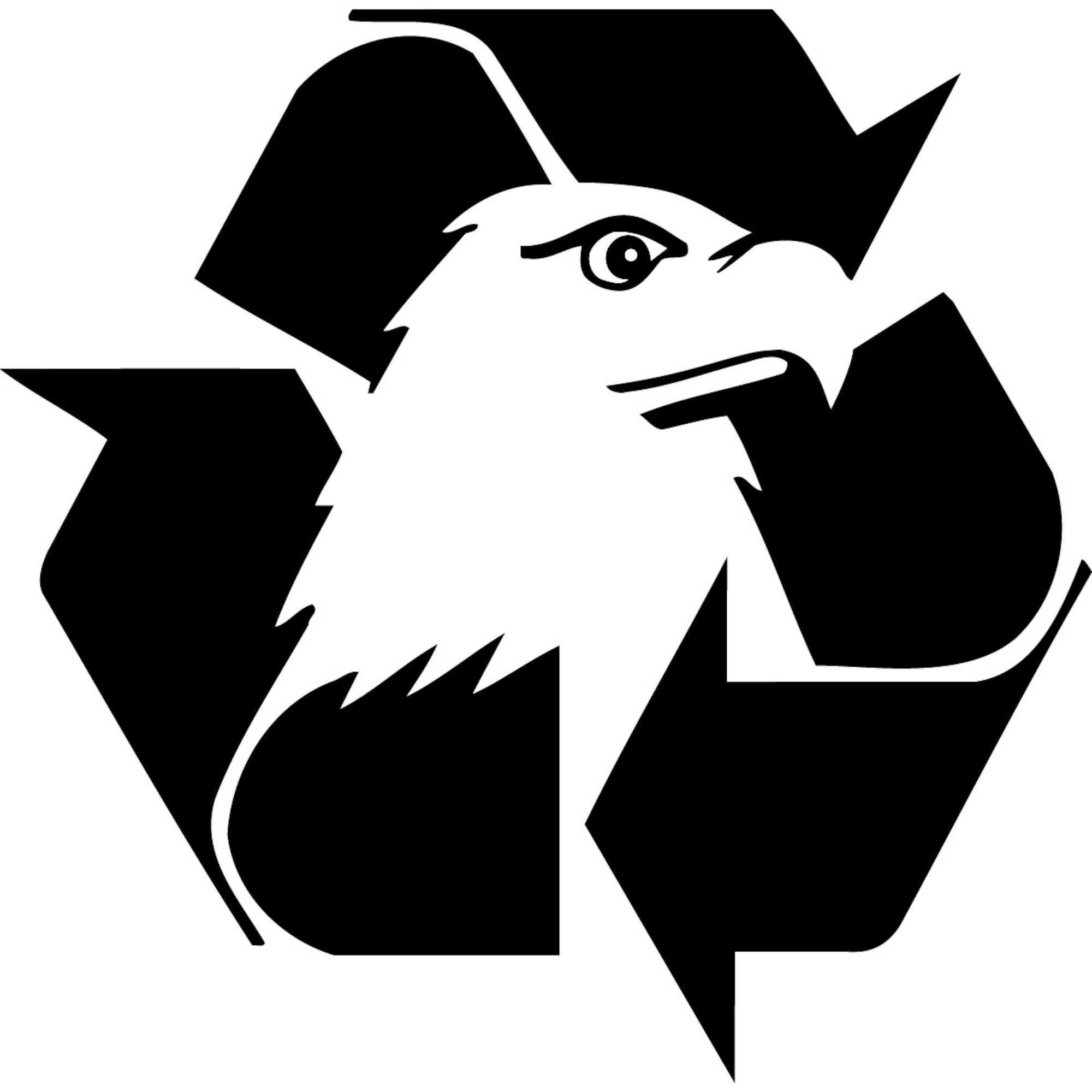 U.S. federal government recycling logo (courtesy of epa.gov)
