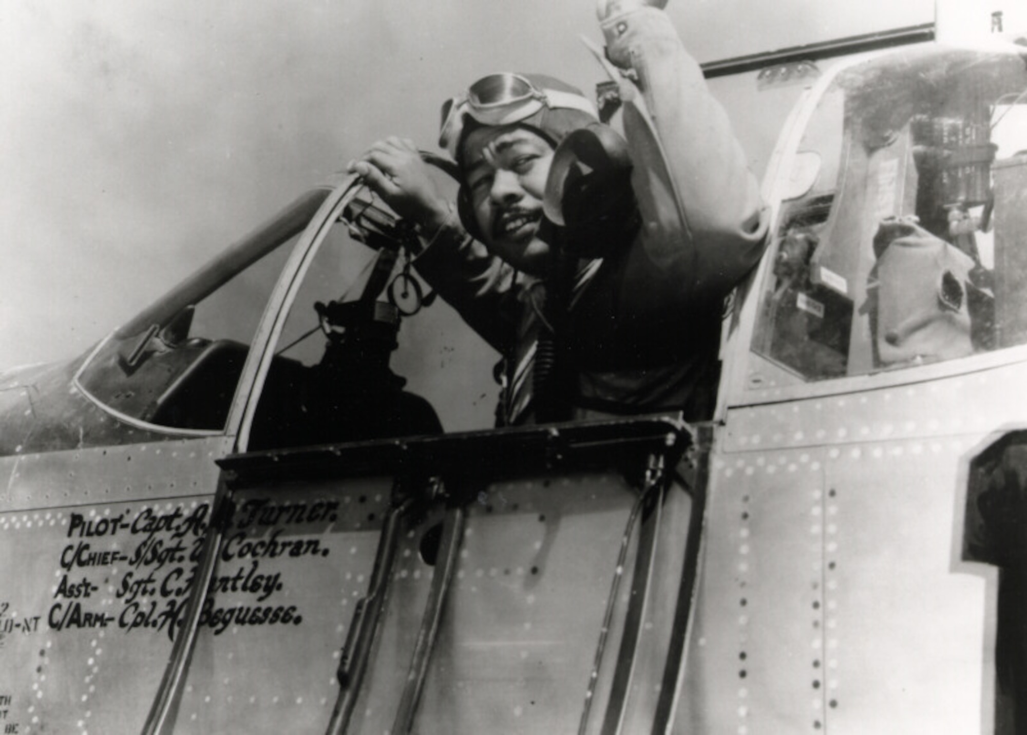 Tuskegee Airman in P-51