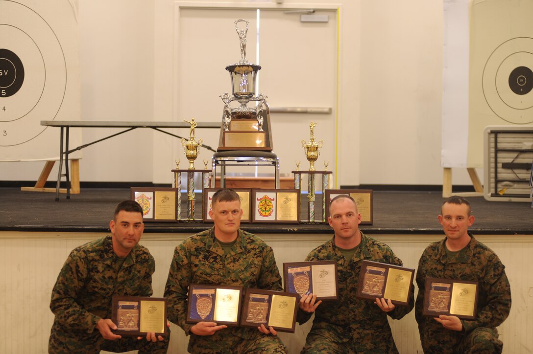 Commanding Officers Cup, Rifle and Pistol Team Winner 2nd Assault Amphibian Battalion