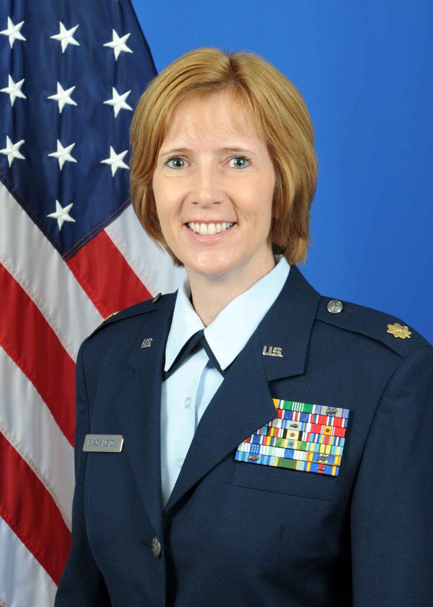 Cyberspace operations field grade officer — Maj. Carol Blackington, 338th TRS
director of operations.  (U.S. Air Force photo by Adam Bond)