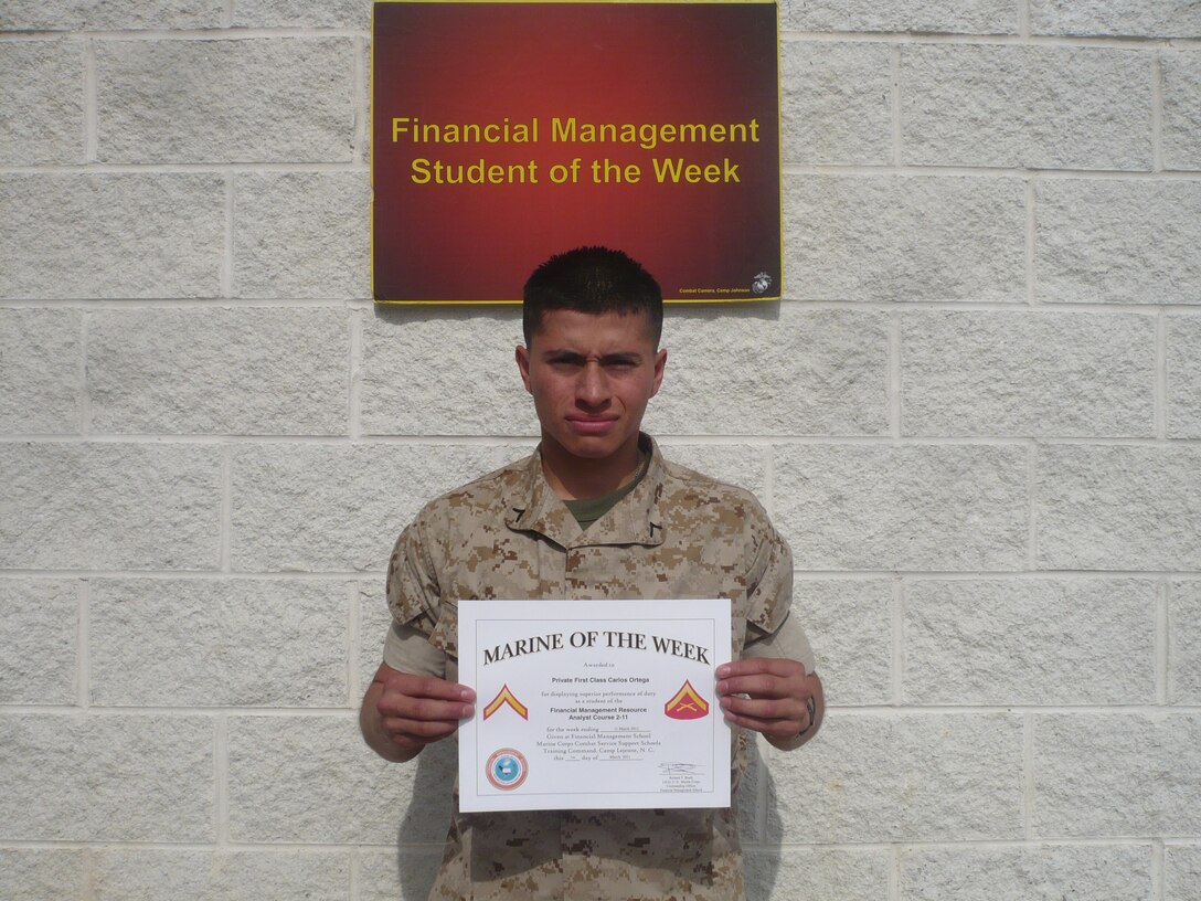 FMRAC 2-11 Student Of The Week