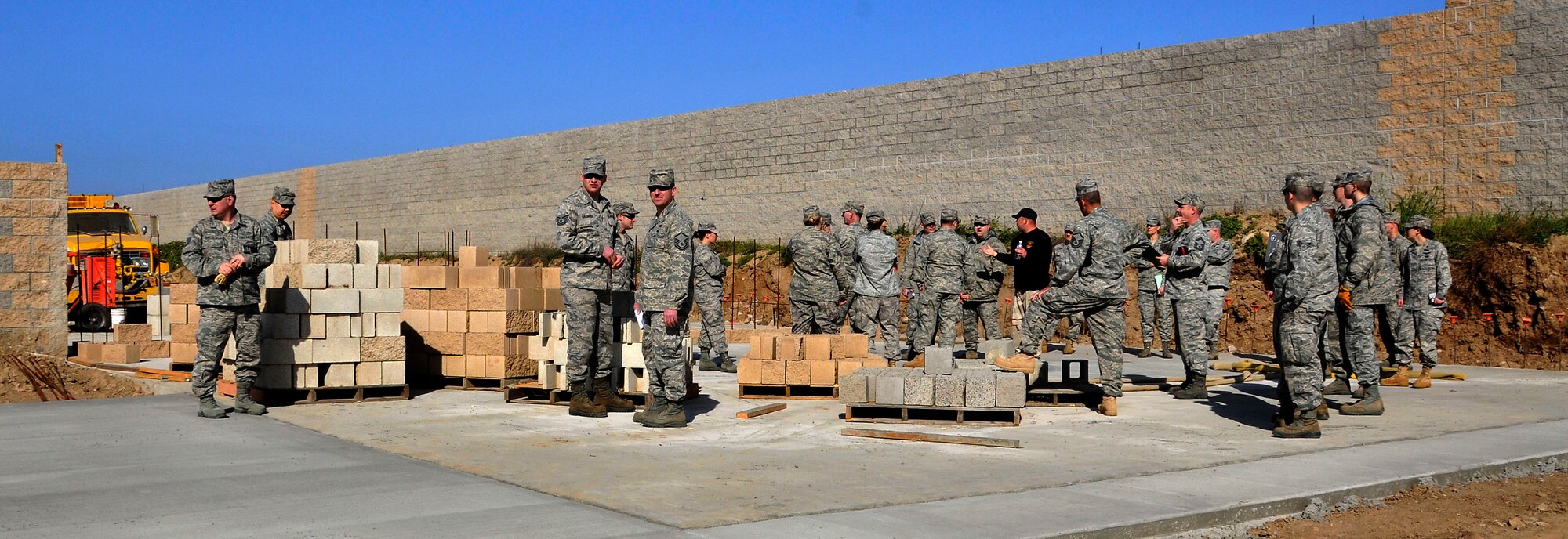 SAN CLEMENTE ISLAND, Calif. -- Members of the 176th Civil Engineer Squadron check out a work site here before starting the project. Part of the Alaska Air National Guard's 176th Wing, the 176 CES deployed to to this remote island off the coast of southern California for two weeks in March 2011 to train and work on a variety of infrastructure projects. 

Alaska Air National Guard photo by Staff Sgt. N. Alicia Goldberger.