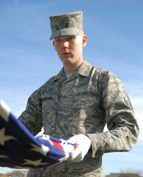 Airman 1st Class Justin Morrison, Airman of the Week March 18, 2011. (U.S. Air Force photo by Airman 1st 