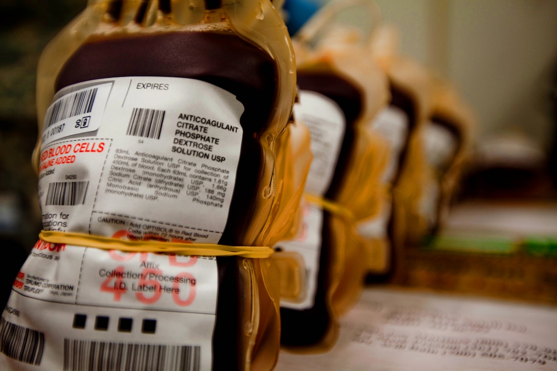 The Tripler Donor Center collected more than 7,300 units of blood last year. According to Army 1st Lt. Mark W. Preston, the center’s officer-in-charge, the majority of blood donated to the Armed Services Blood Program in Hawaii remains on island. Per month, 160 units of blood are sent to Iraq and Afghanistan to treat injured U.S. personnel and another 20 units are sent of support security and humanitarian operations in the Pacific. ::r::::n::There is no way of knowing how much blood will be needed on an annual basis but Preston says a drop is never wasted and there is always a need for blood.