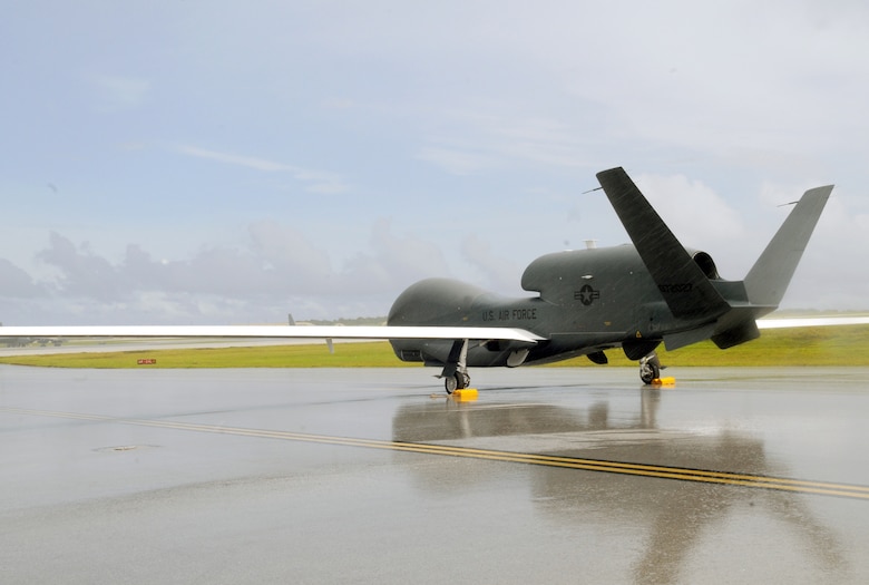 An RQ-4 Global Hawk like the one pictured is being used to assist Japan in disaster relief and recovery efforts. (U.S. Air Force photo/Senior Airman Nichelle Anderson)