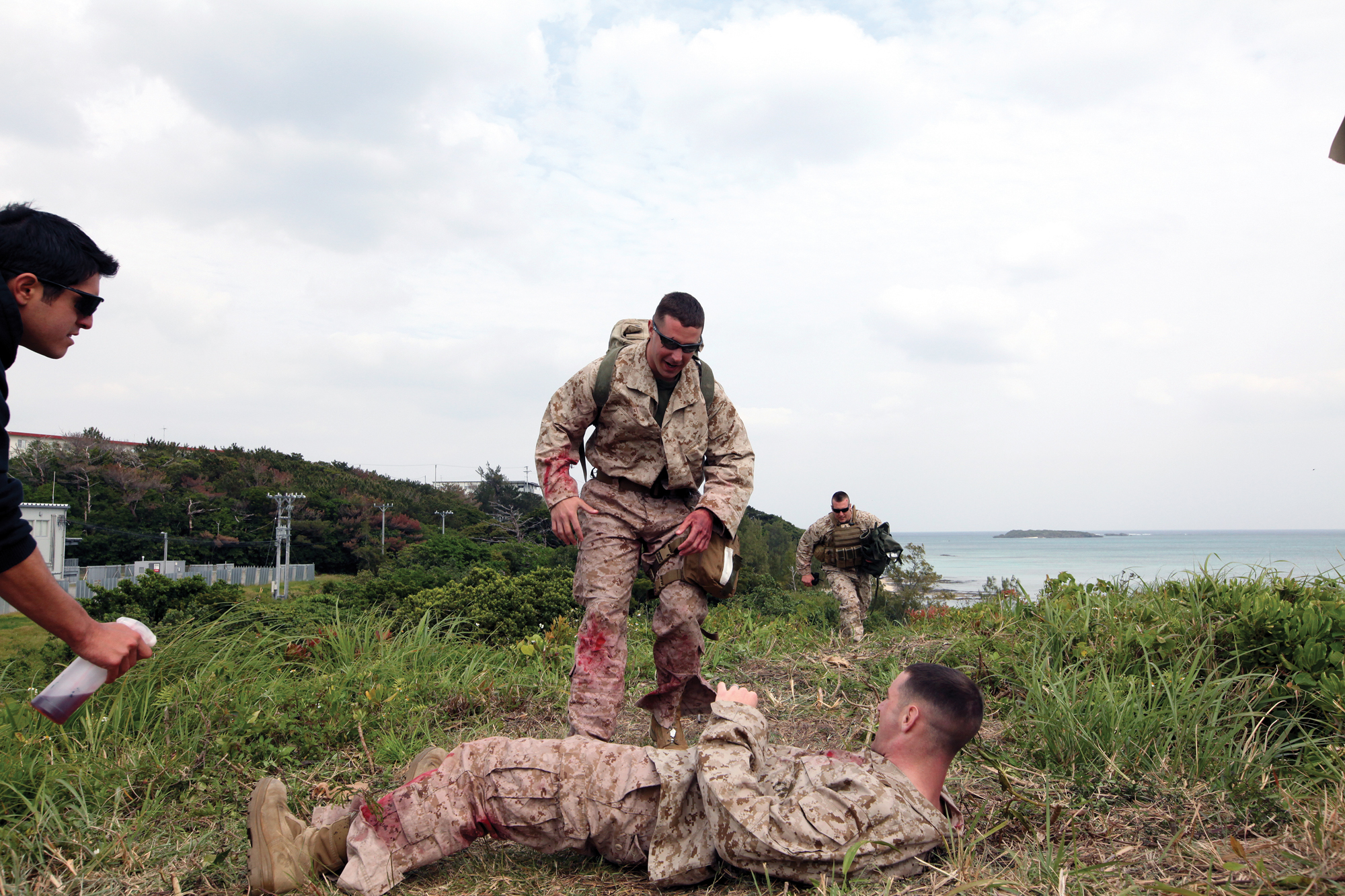 Tactical Combat Casualty Care: Marines learn battlefield first aid ...