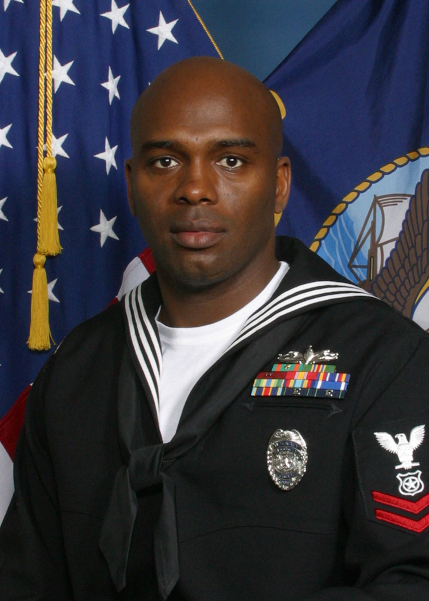 After winning the Ocean County Big Brother of the Year, Master at Arms Second Class Jamal Goodson, 87th Security Forces Squadron, has been selected as the 2010 New Jersey Big Brother of the Year. Becoming a big brother or big sister is a one year commitment that requires the volunteers to meet with their little brother or sister at least twice a month. (Courtesy photo/Released)