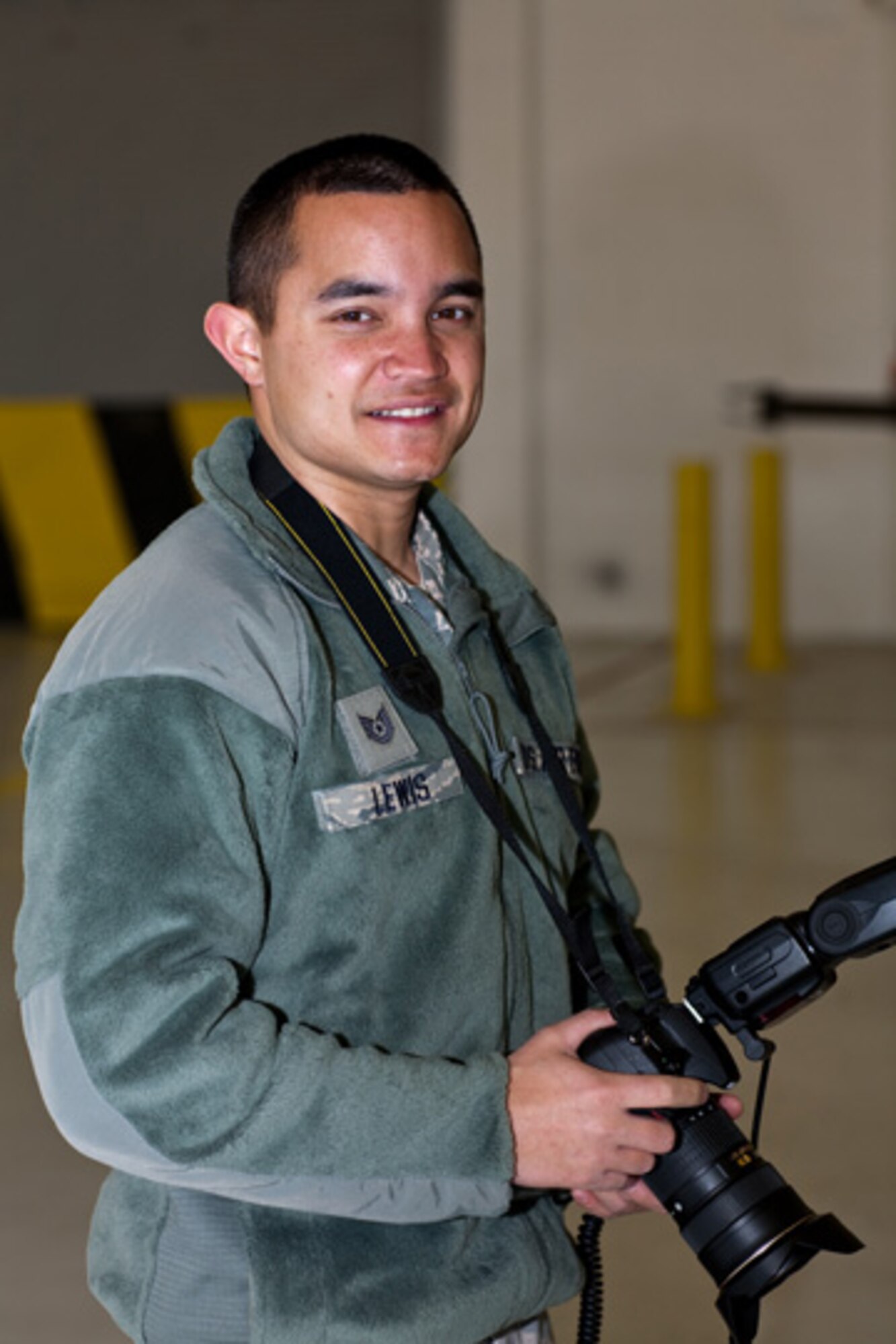 Air Force Reserve Command named Tech. Sgt. Steve Lewis, 459th Air Refueling Wing, as the 2010 Print Journalist of the Year. Sergeant Lewis was formally assigned to the 512th Airlift Wing for 7 years before transferring to Joint Base Andrews, Md., in May 2010. (U.S. Air Force photo by Staff Sgt. John Meyer/Released)