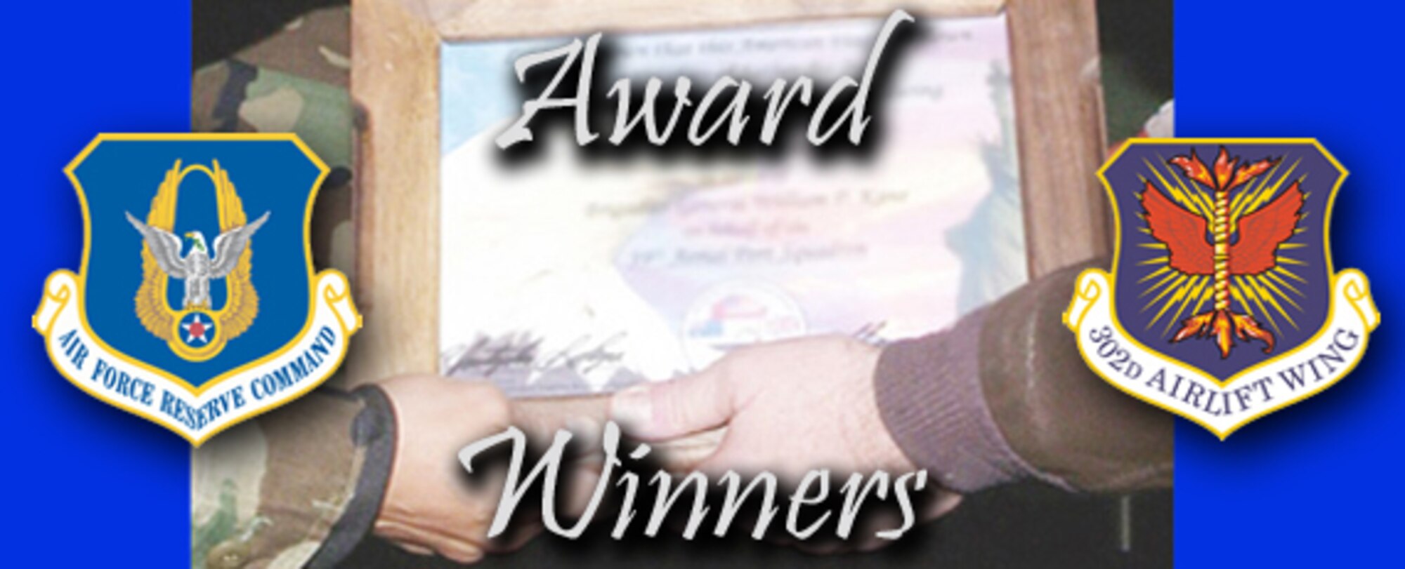The Air Force Reserve Command recently announced winners of the 2010 Maintenance Effectiveness Awards and the Logistics Readiness Awards. Click on graphic to find out who won from the 302nd Airlift Wing.
