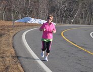 Military and civilians participated in a St. Patrick's Day Fun Run at the Westover Air Reserve Base's fitness center March 17. (US Air Force Photo/Airman 1st Class Alexander Brown) 